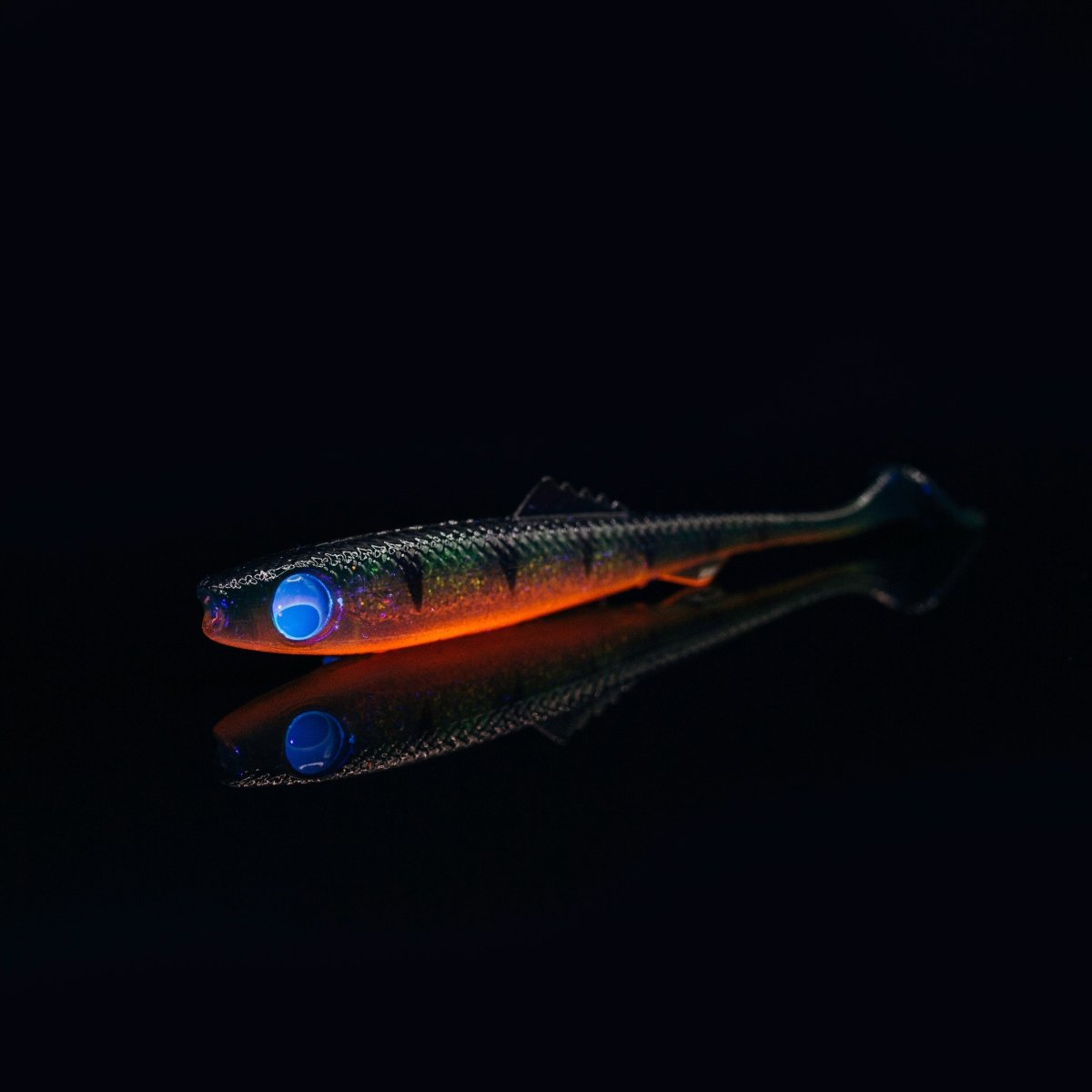 Finity One 4" (10cm) 10 Dark Perch - Kunstköder
