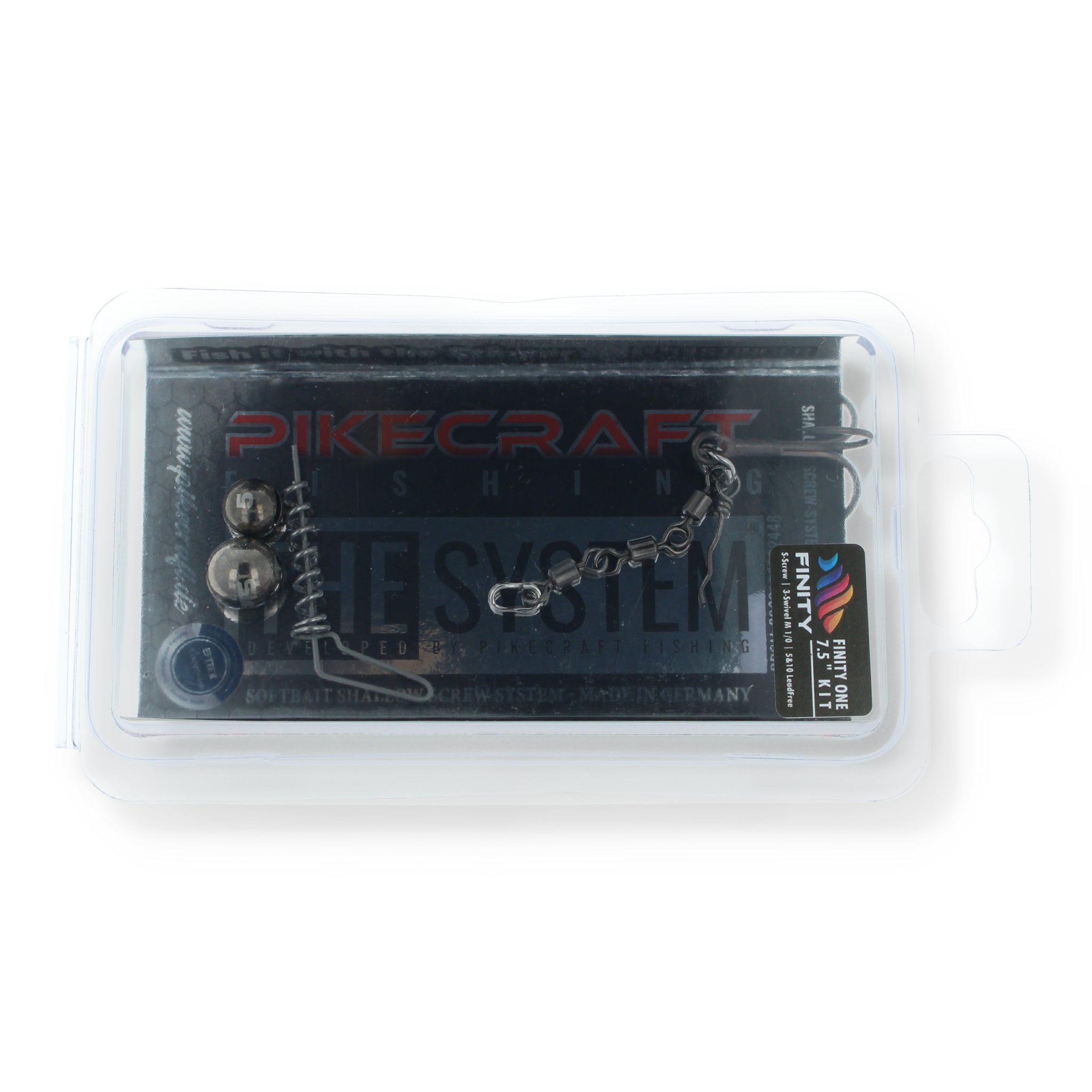 Pikecraft Finity One 7,5" Kits | 1 oder 2 Drillinge | Bleifreie Gewichte