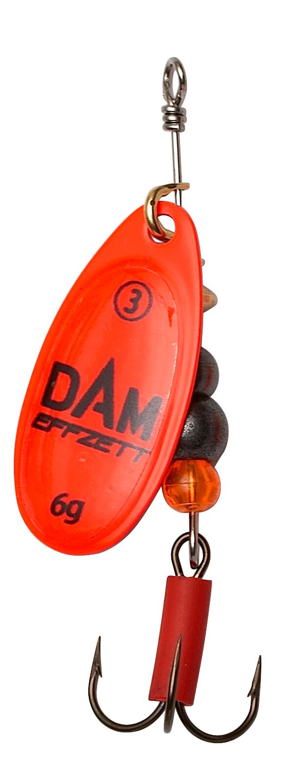 DAM Effzett Fluo Spinner #1 bis #5 (3g bis 12g)