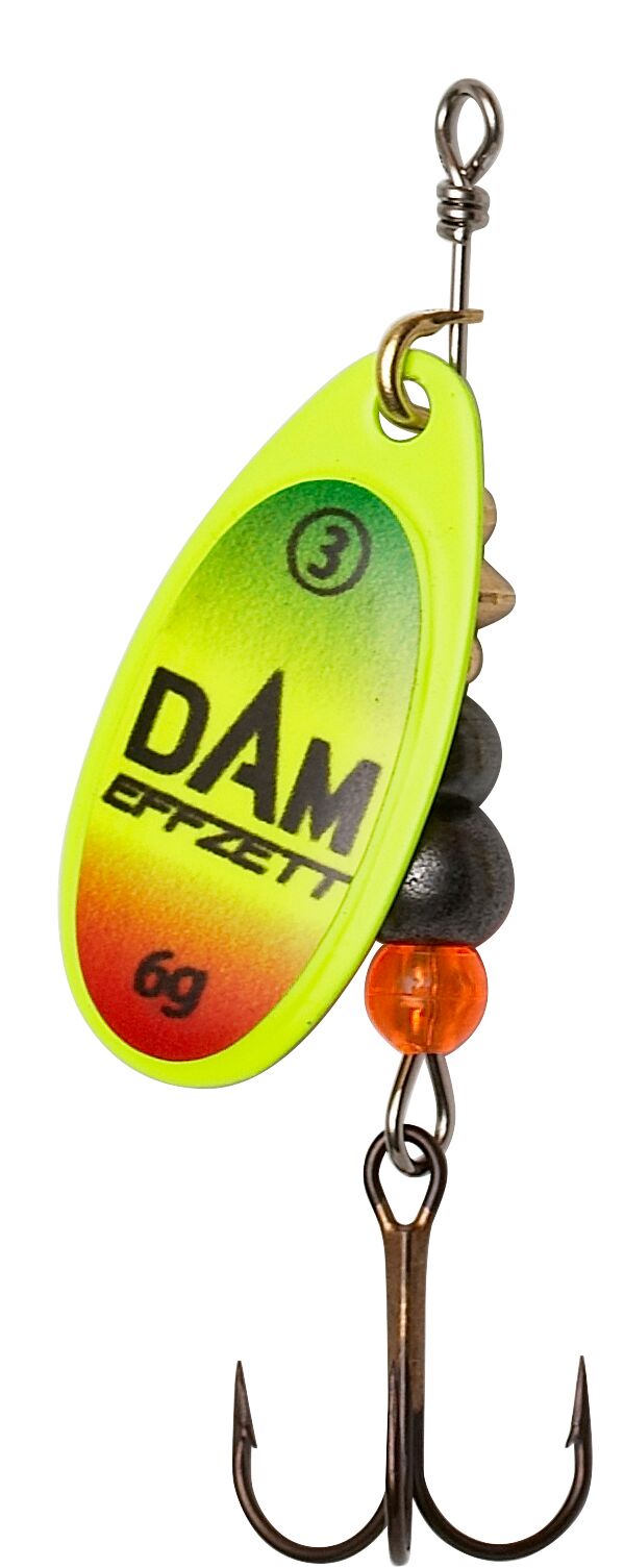 DAM Effzett Fluo Spinner #1 bis #5 (3g bis 12g)