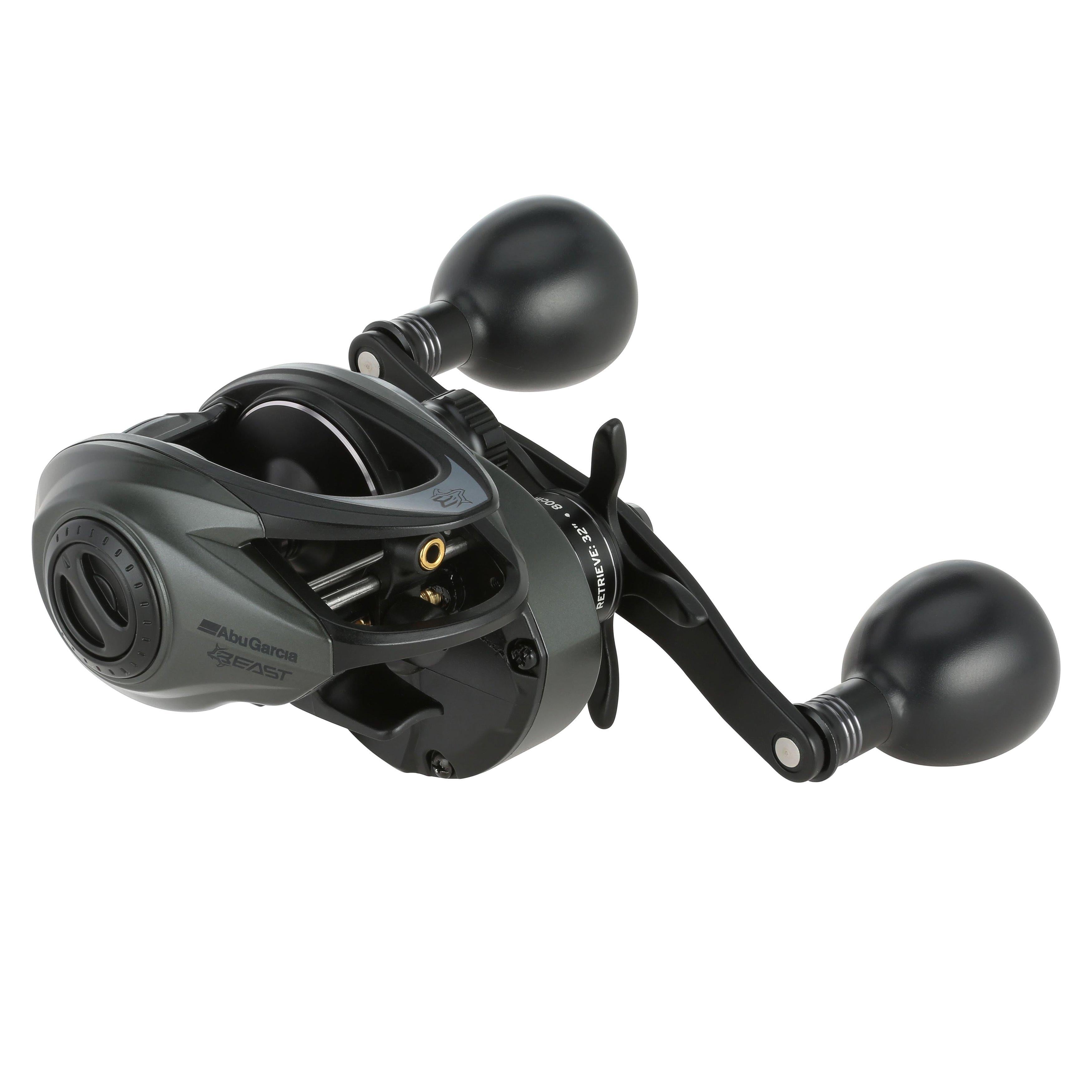 Abu Garcia Beast LP - L Baitcaster – Baitcastrolle für Hecht & Big Bait 200 (261g, 7.3:1, 11.3kg Drag) - Angelrollen Baitcast