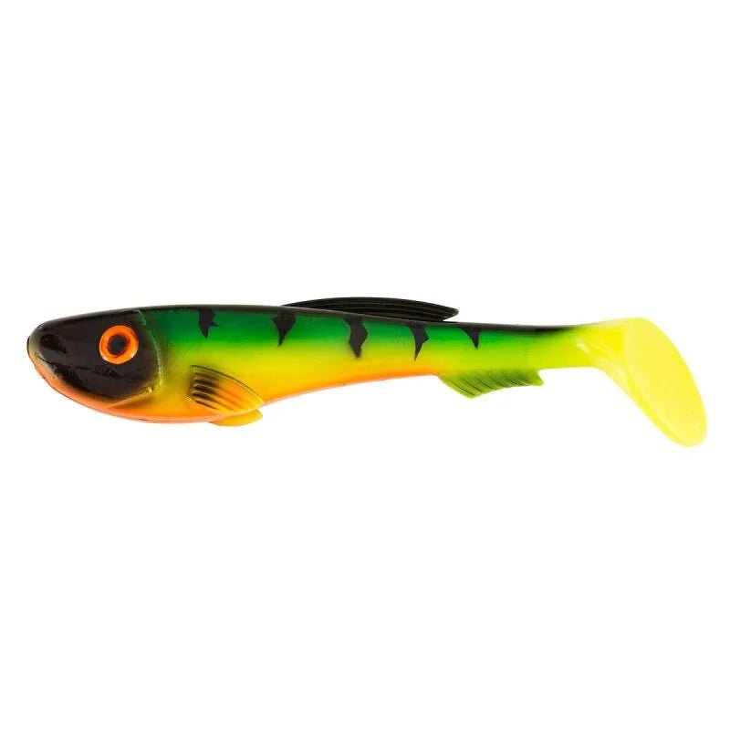 ABU Garcia Beast Paddle Tail 17cm Fire Tiger - Gummiköder