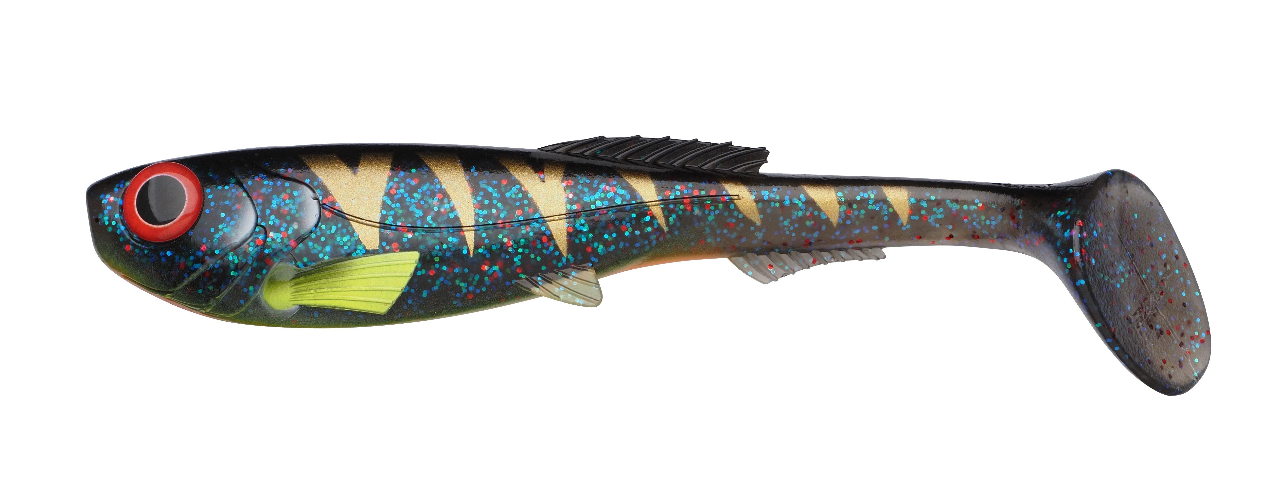 Abu Garcia Beast Paddletail - 17cm Shadow Tiger - Gummifisch