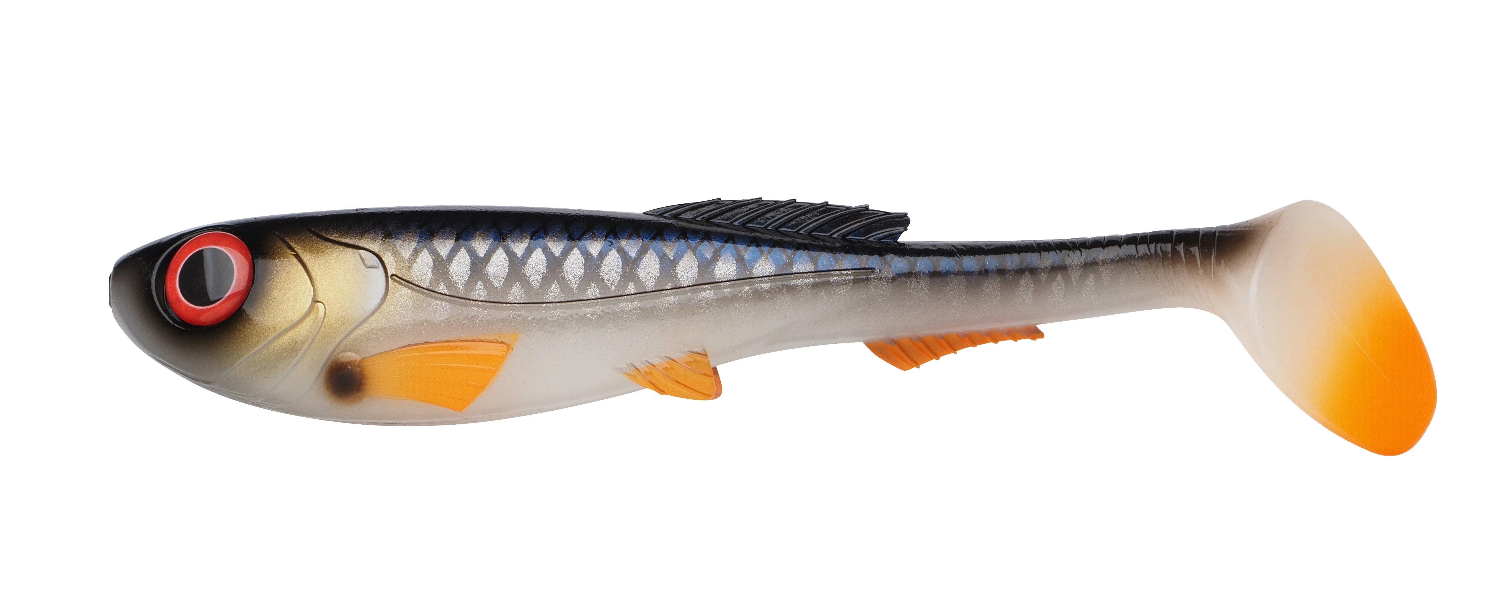 Abu Garcia Beast Paddletail - 17cm Roach - Gummifisch