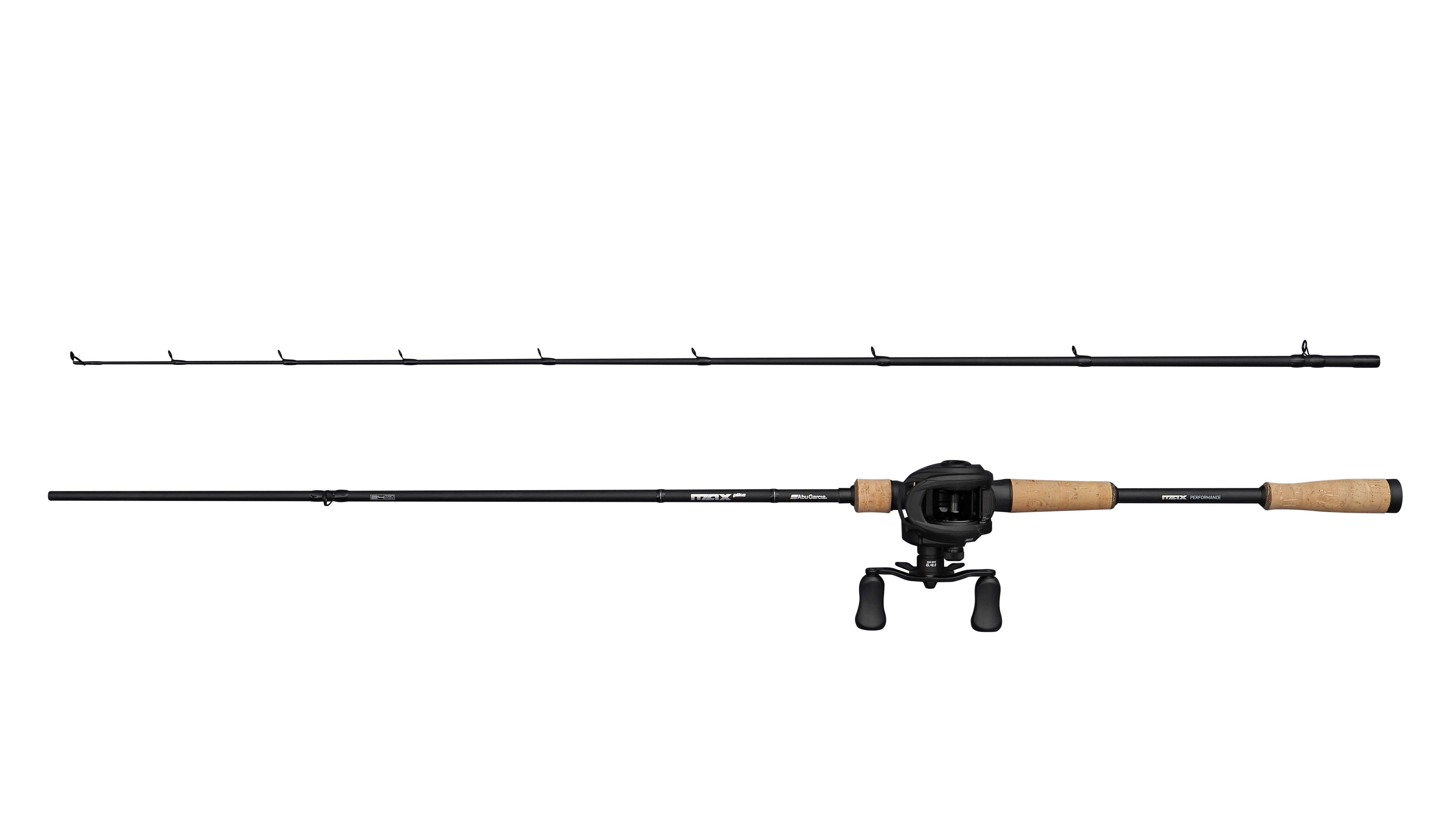 Abu Garcia Max Pike Casting Combo - Baitcastcombo für Hecht 702H - 2.13m / 20 - 90g - Rute und Rolle