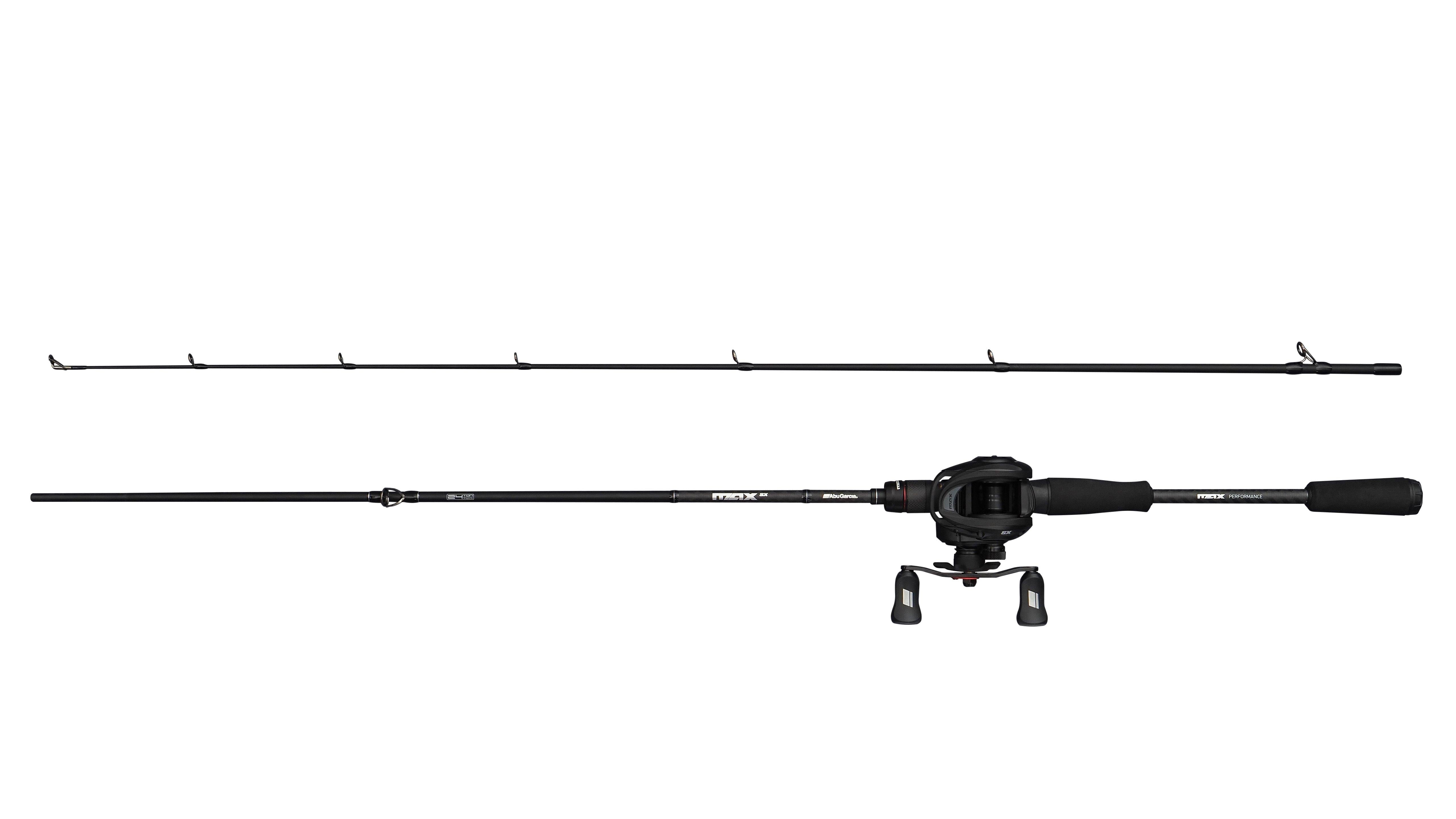 Abu Garcia Max SX Casting Combo - Baitcastcombo mit Rolle 662M - 1.98m / 10 - 40g - Rute und Rolle