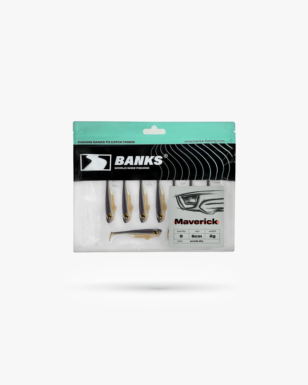 BANKS Maverick 8,5cm Live Bait - Kunstköder