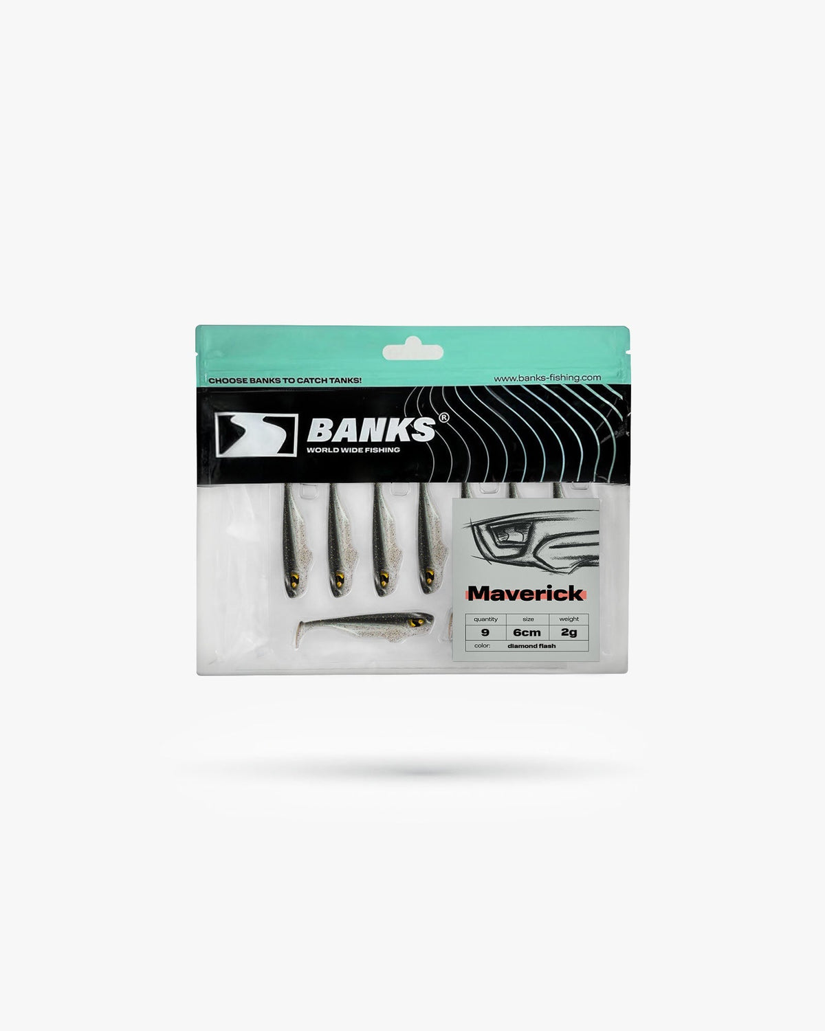 BANKS Maverick 8,5cm Live Bait - Kunstköder
