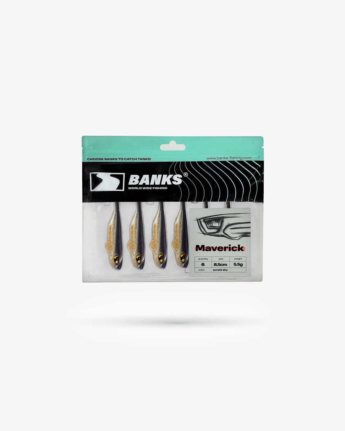 BANKS Maverick 8,5cm Live Bait - Kunstköder