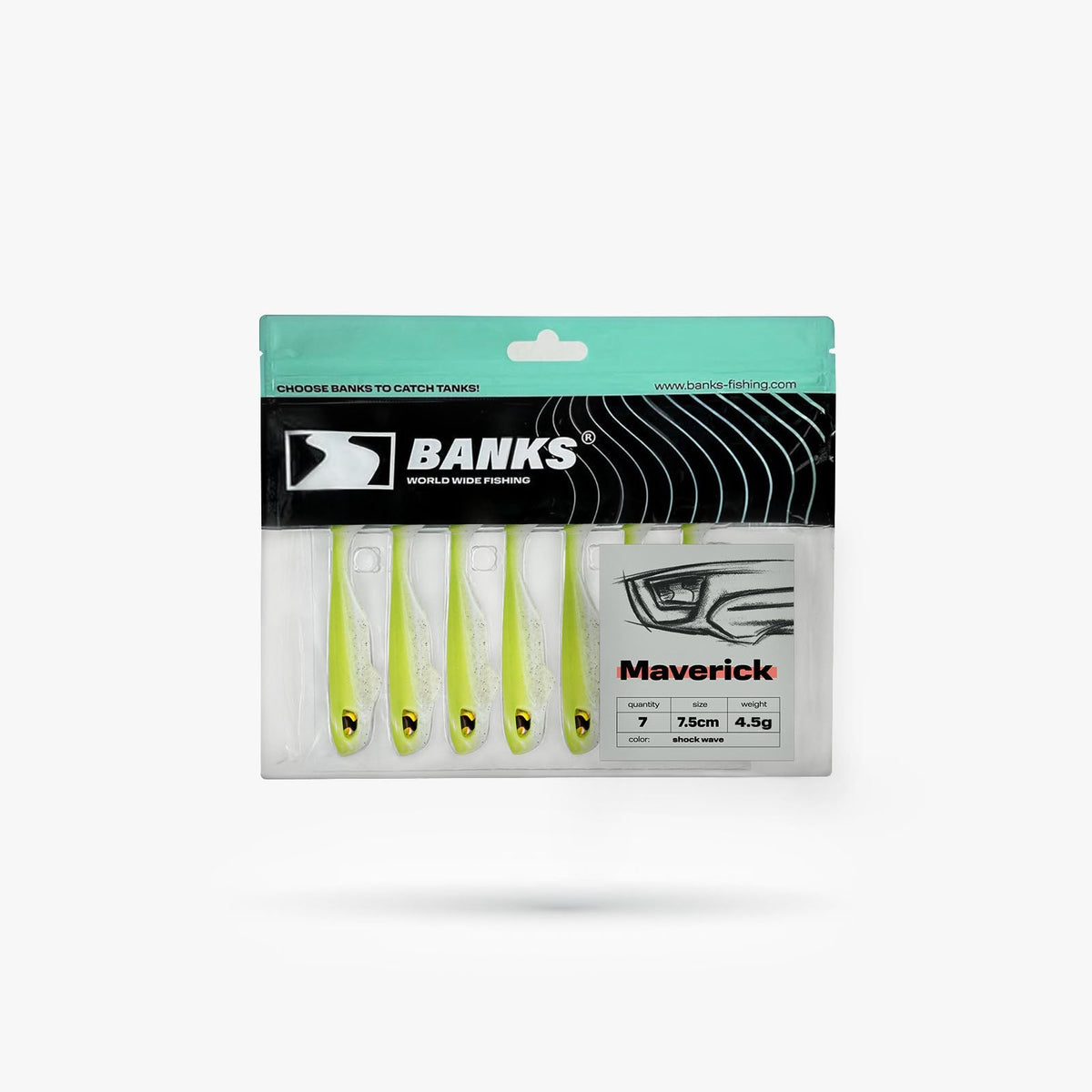 BANKS Maverick 8,5cm Live Bait - Kunstköder