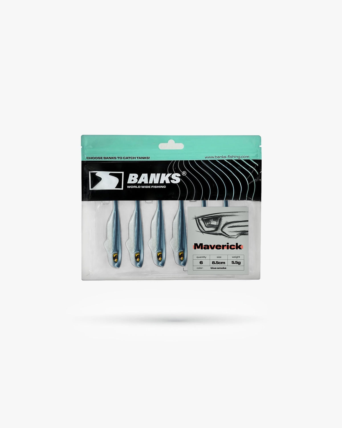 BANKS Maverick 8,5cm Live Bait - Kunstköder
