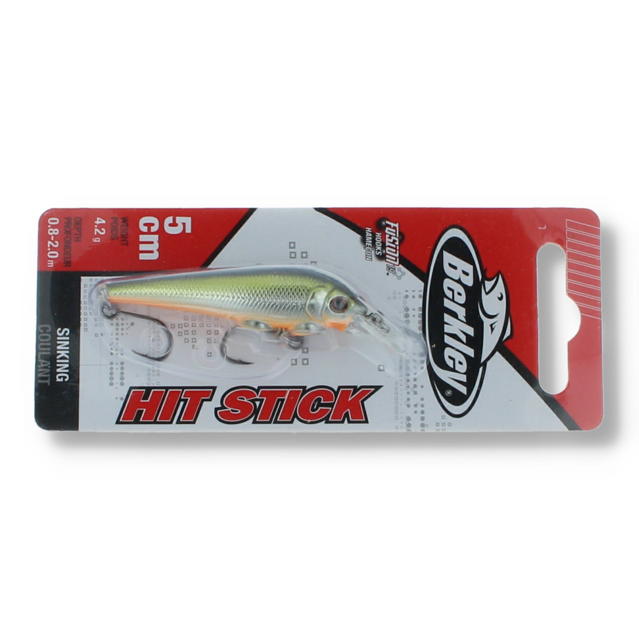 Berkley Hit Stick 2" Gold Orange Belly - Kunstköder