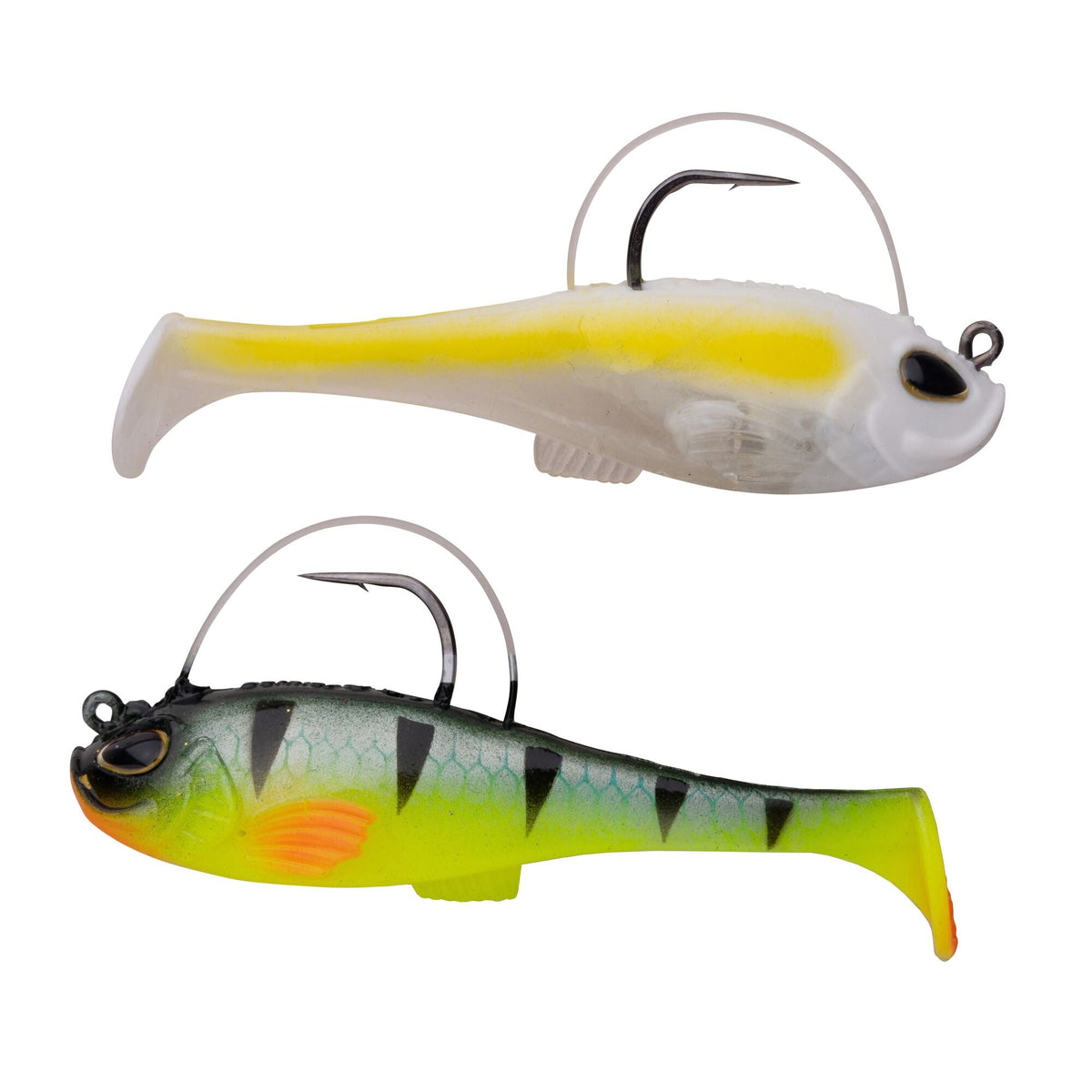Berkley PowerBait Agent E 5,5cm / 8cm Weedless Swimbait 5,5cm / 8g HD Chartreuse Shad / Firetiger - Swimbait