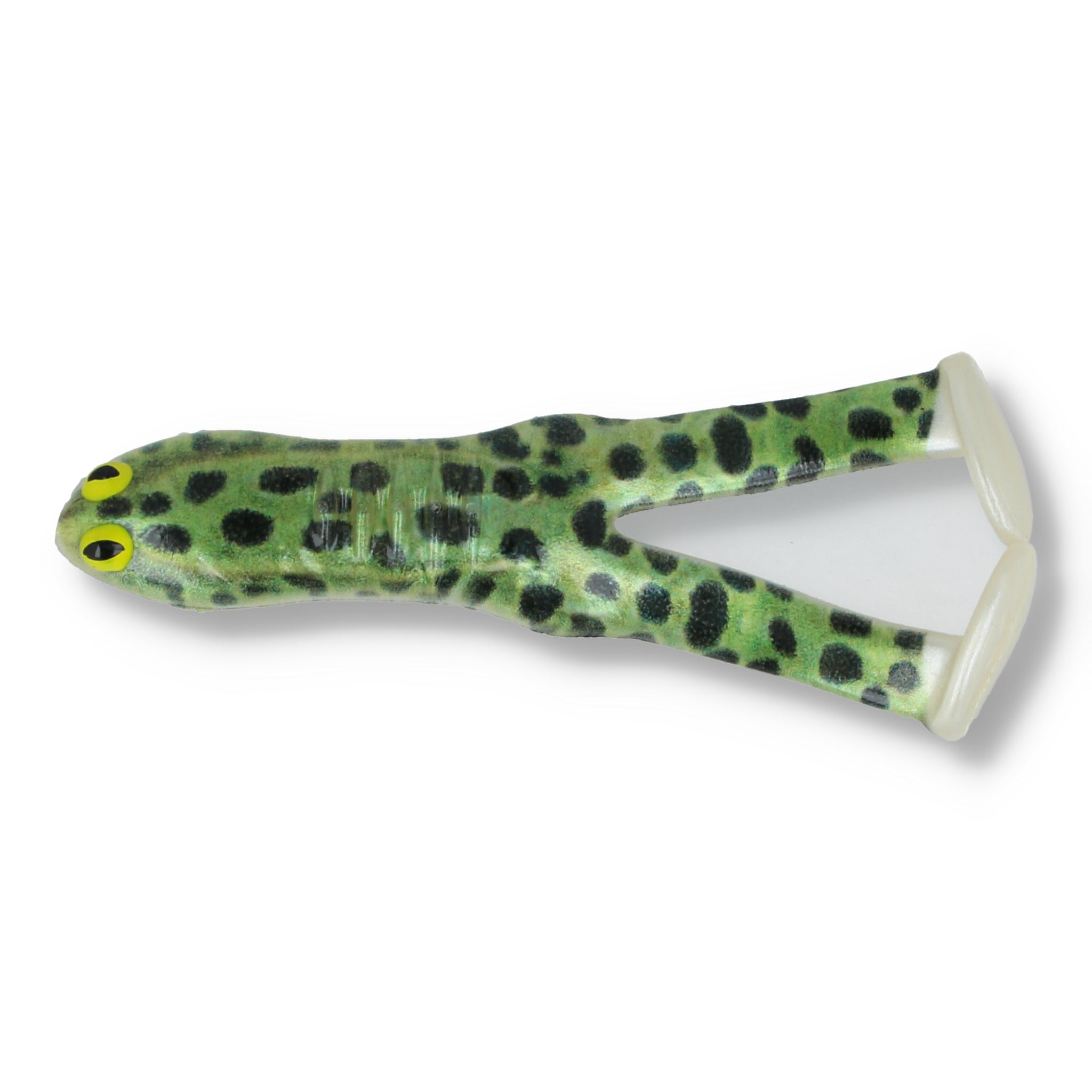 Berkley PowerBait Beat'n Paddle Frog 3,9" HD Natural Leopard - Kunstköder
