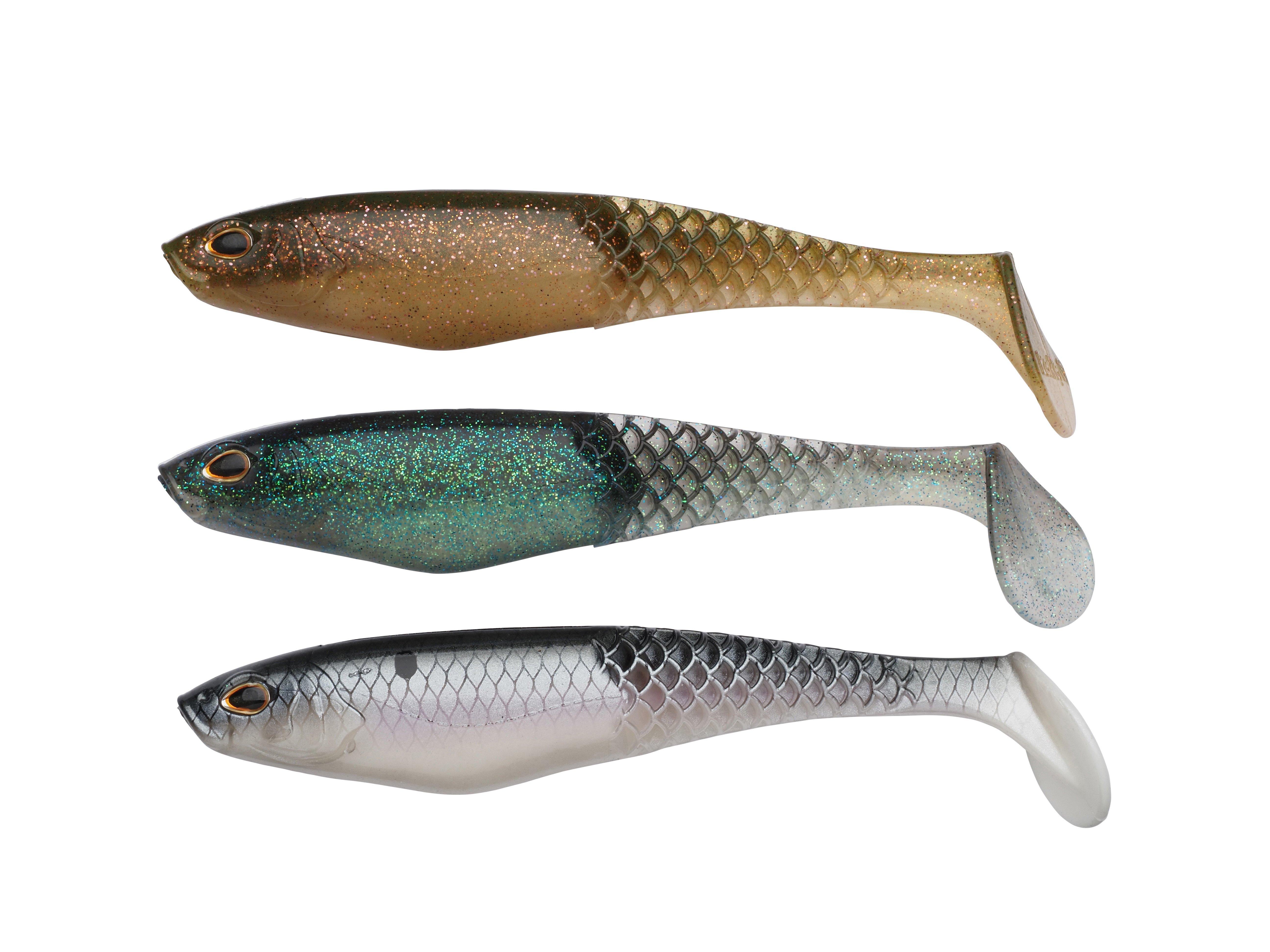 Berkley PowerBait CullShad Mixpack 15cm / 27.5g / 3Stk Clearwater - Gummiköder