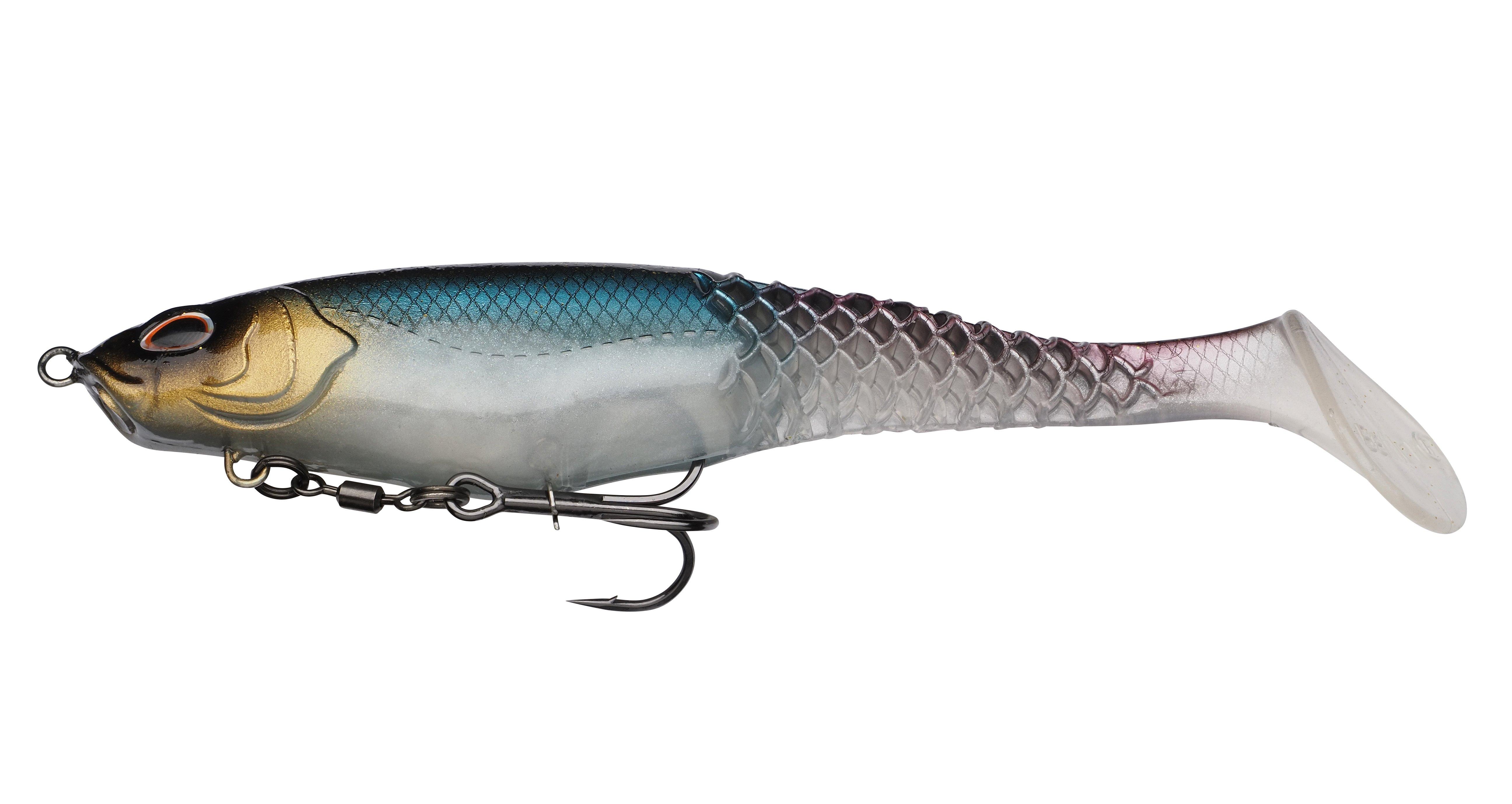 Berkley PowerBait CullShad Shallow – Swimbait für Hecht & Zander 15cm / 34g Roach - Swimbait