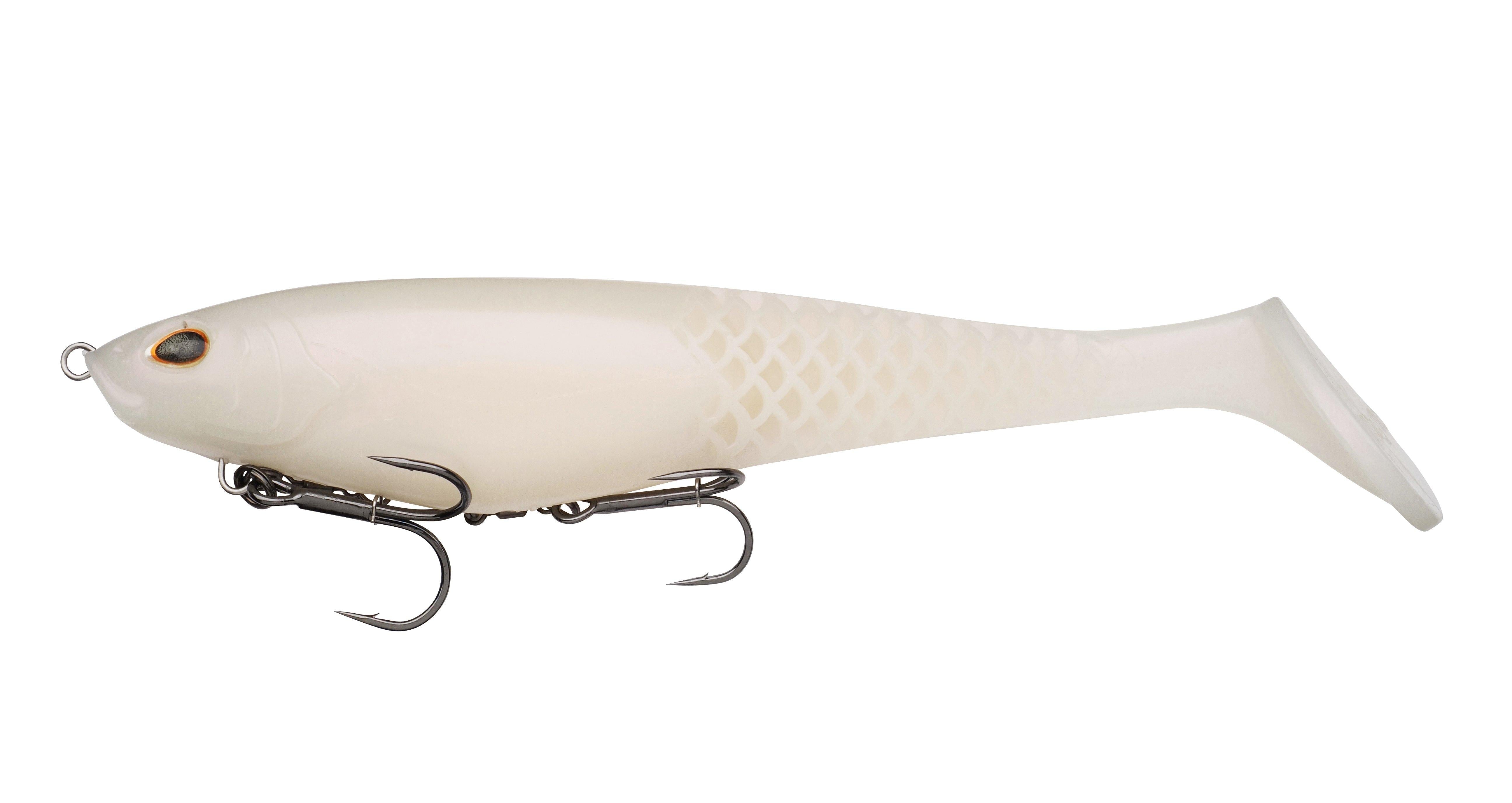 Berkley PowerBait CullShad Shallow – Swimbait für Hecht & Zander 12.5cm / 28g Albino - Swimbait