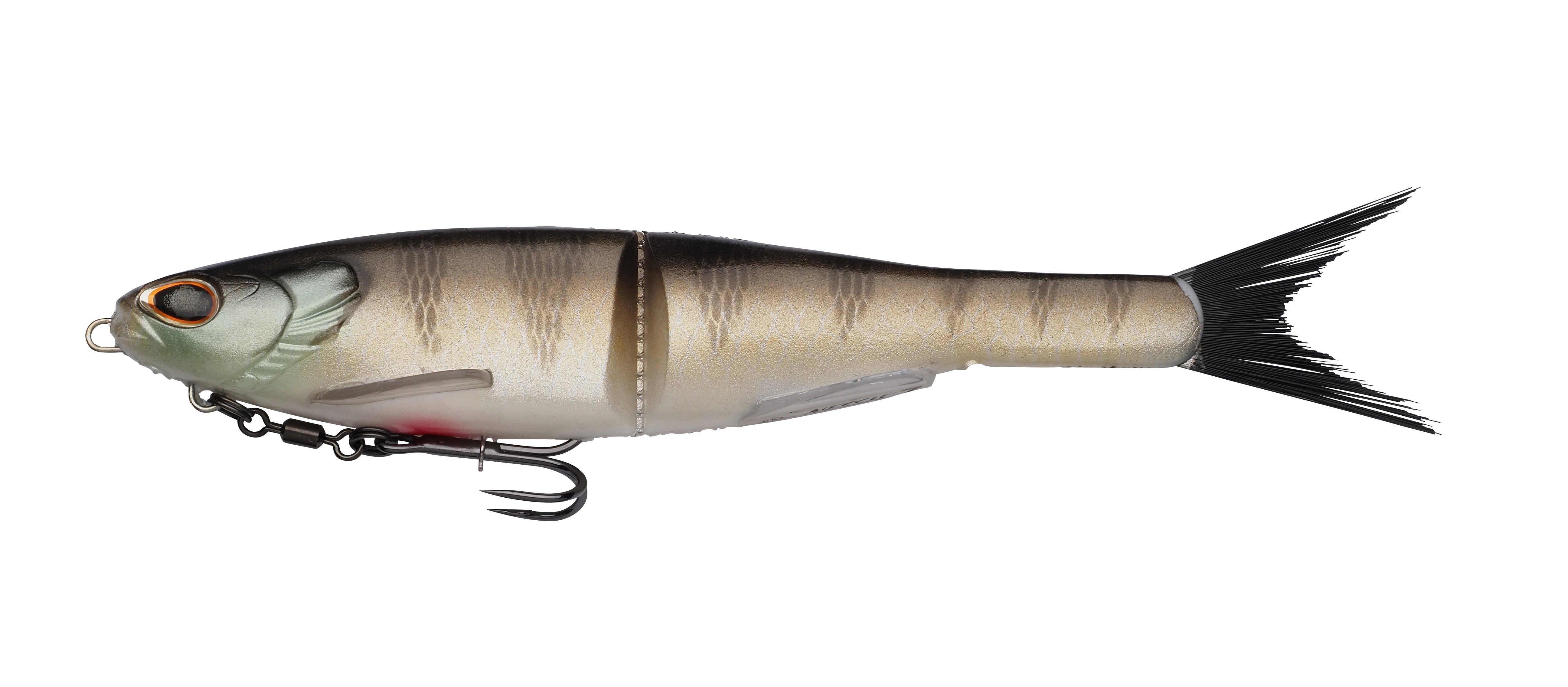 Berkley PowerBait Nessie – Soft Glidebait für Hecht & Zander 17cm / 28g Perch - Glidebait