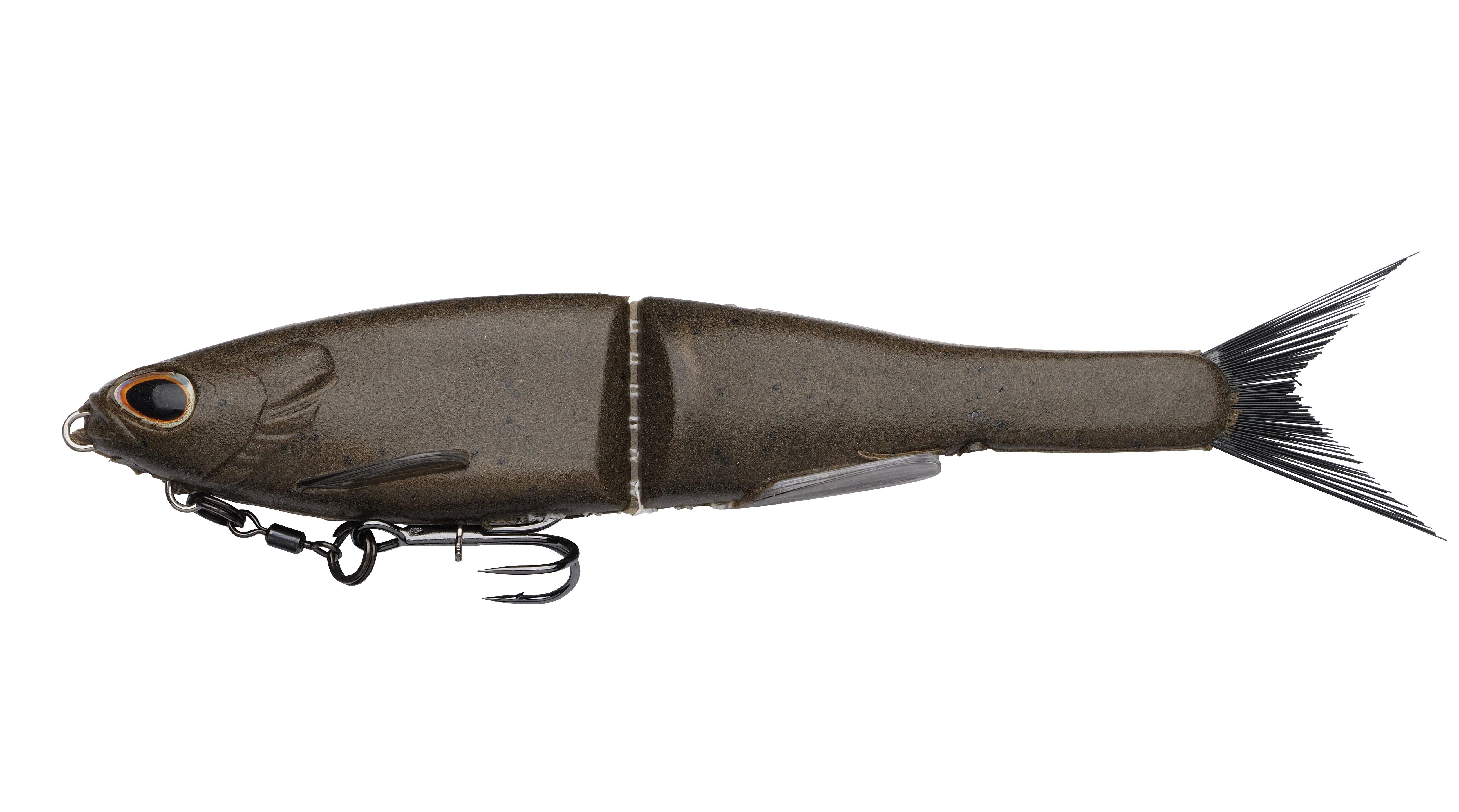 Berkley PowerBait Nessie – Soft Glidebait für Hecht & Zander 12cm / 11g Green Pumpkin - Glidebait