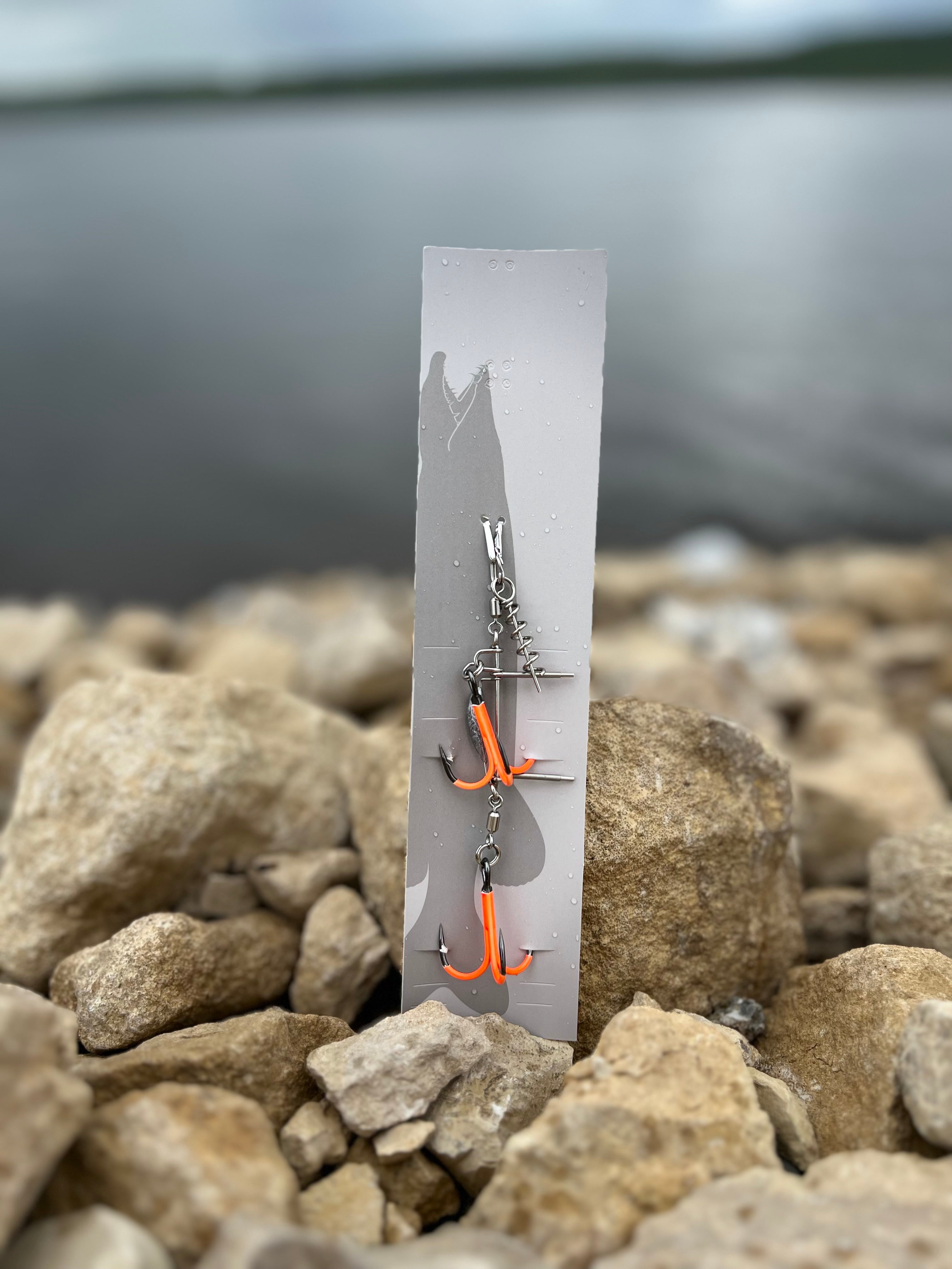 BKK BB Trigger - 21 UVO (Stinger Rig) 1/0 - Stinger Rig