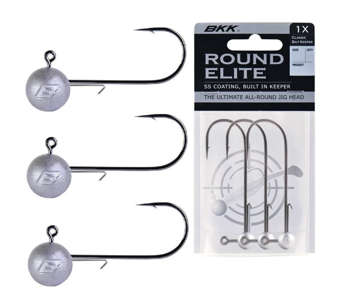BKK Round Elite – Classic Bait Keeper 2 5g - Jighead