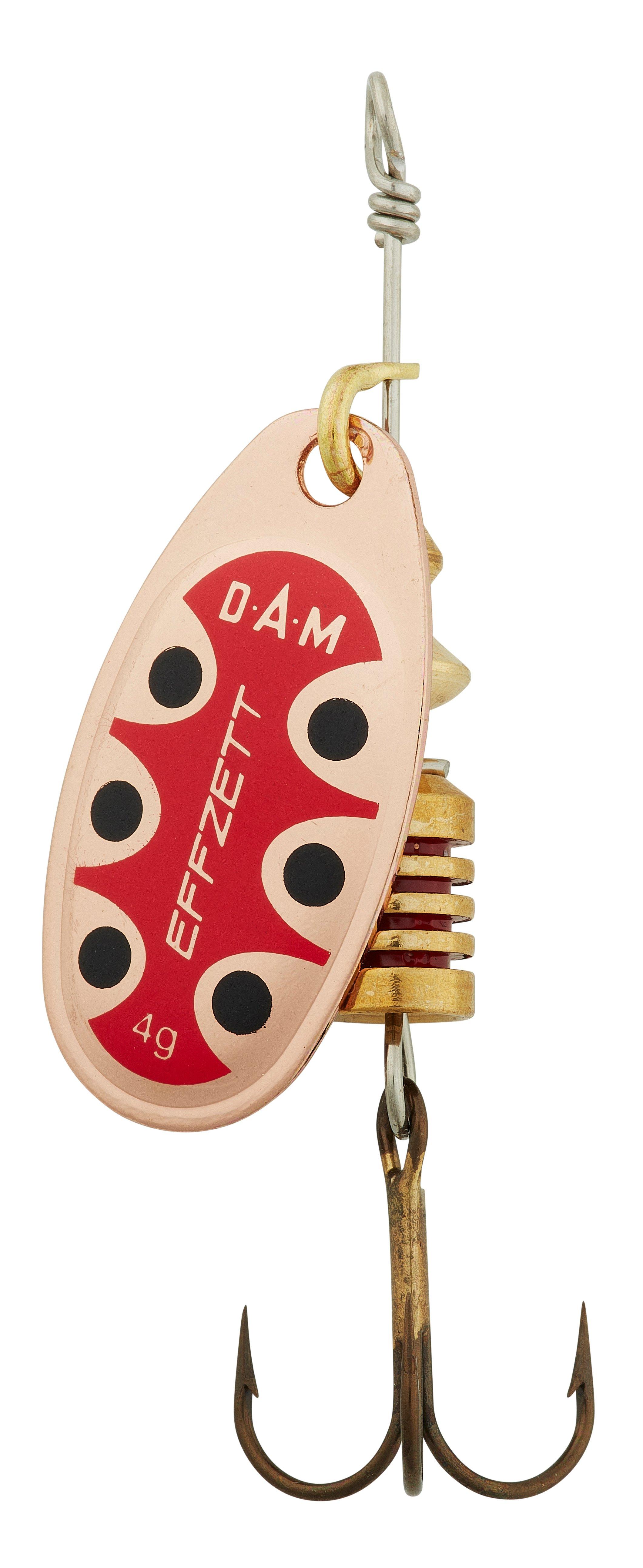 DAM Effzett Standard Spinner 5 / 12g Copper Black Dot - Spinner