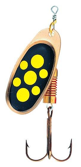 DAM Effzett Standard Spinner 4 / 10g Black Yellow - Spinner