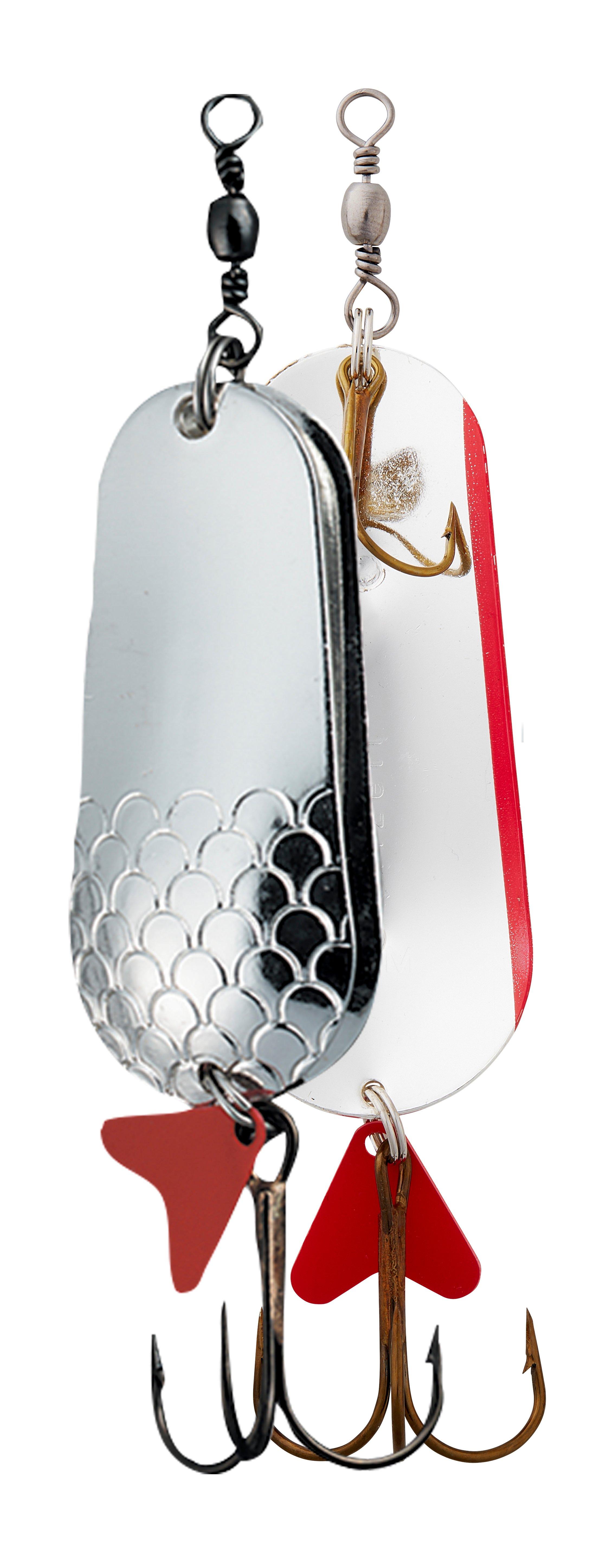 DAM Effzett Twin Spoon Doppelblinker 3.2cm / 6g Silver/Silver - Blinker