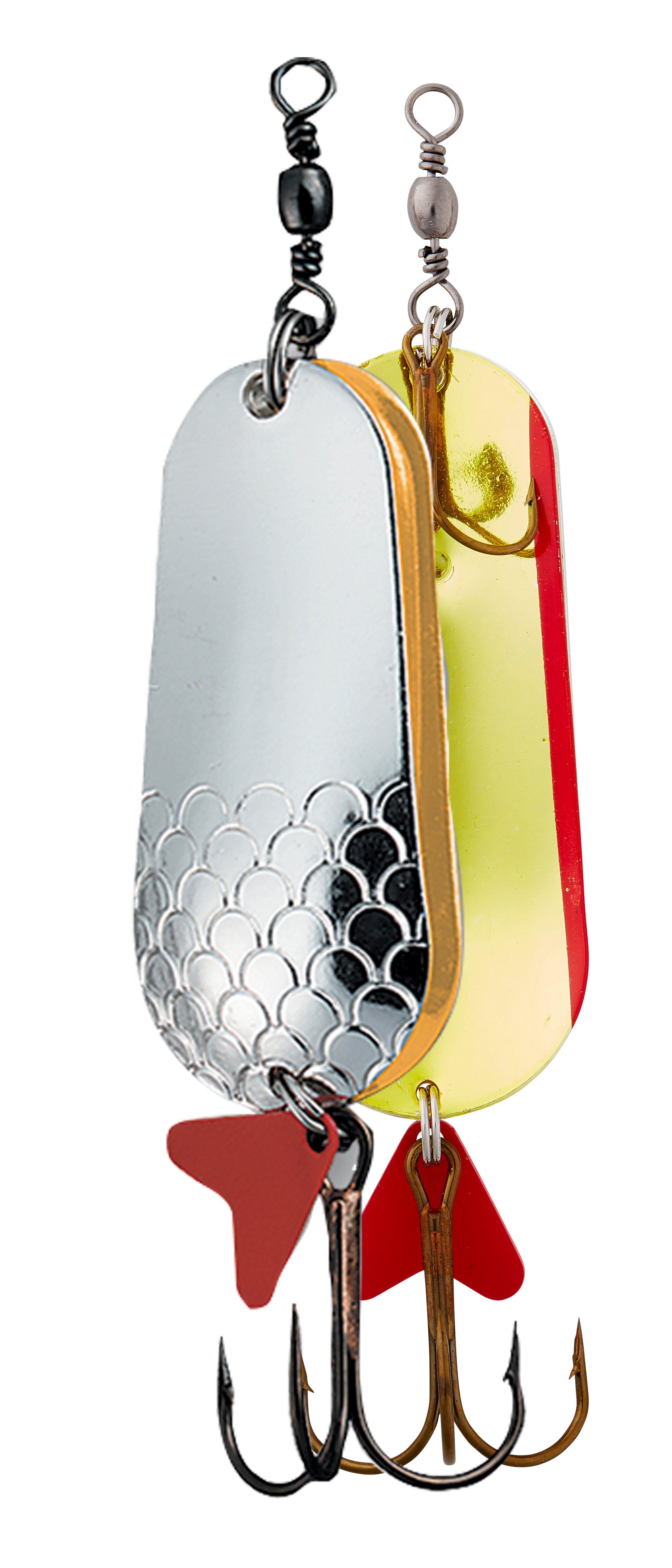 DAM Effzett Twin Spoon Doppelblinker 4.5cm / 16g Silver/Gold - Blinker