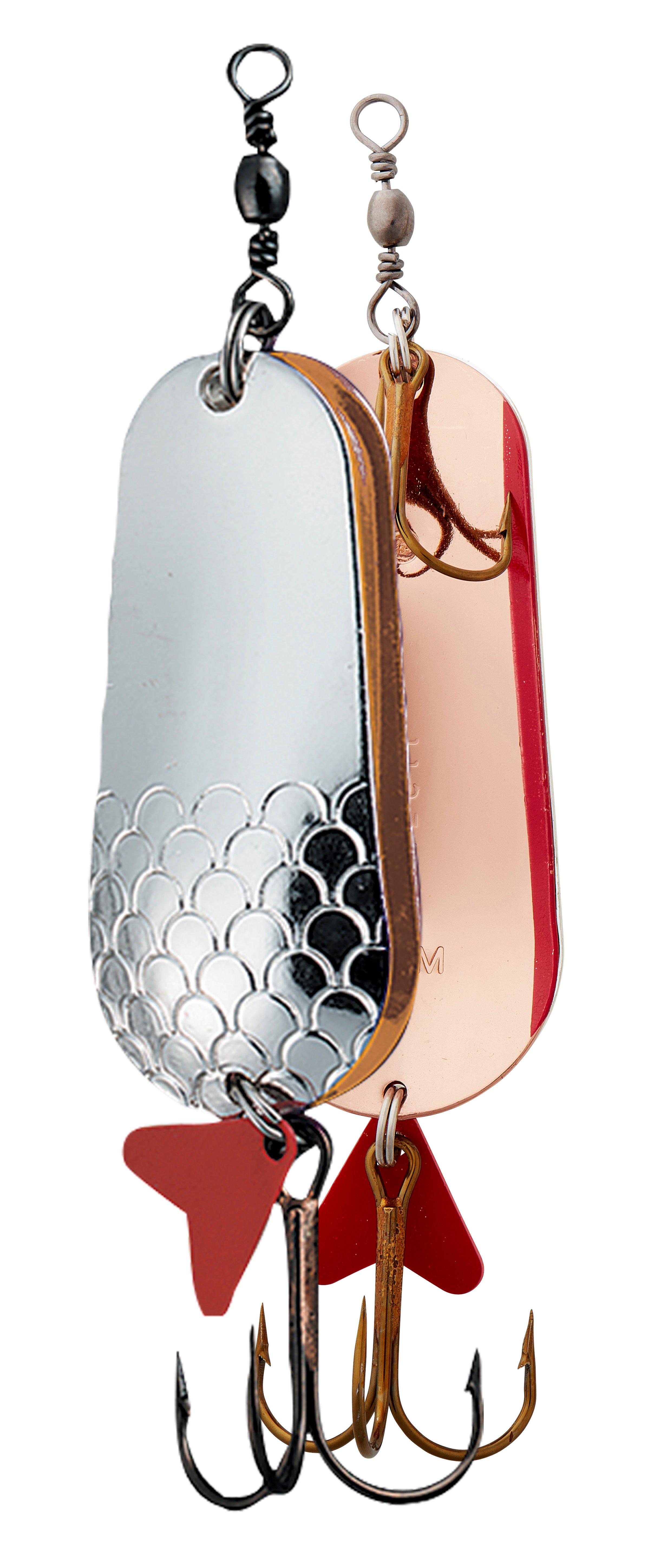 DAM Effzett Twin Spoon Doppelblinker 3.2cm / 6g Silver/Copper - Blinker