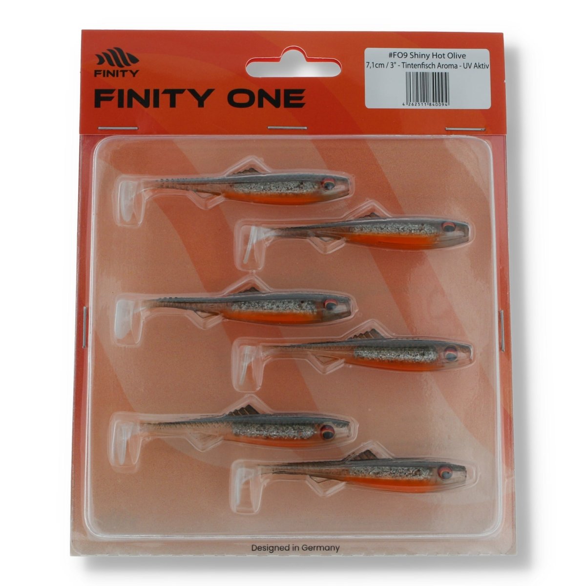 Finity One 3" (7,1cm) FO7 Pinky Pink - Kunstköder
