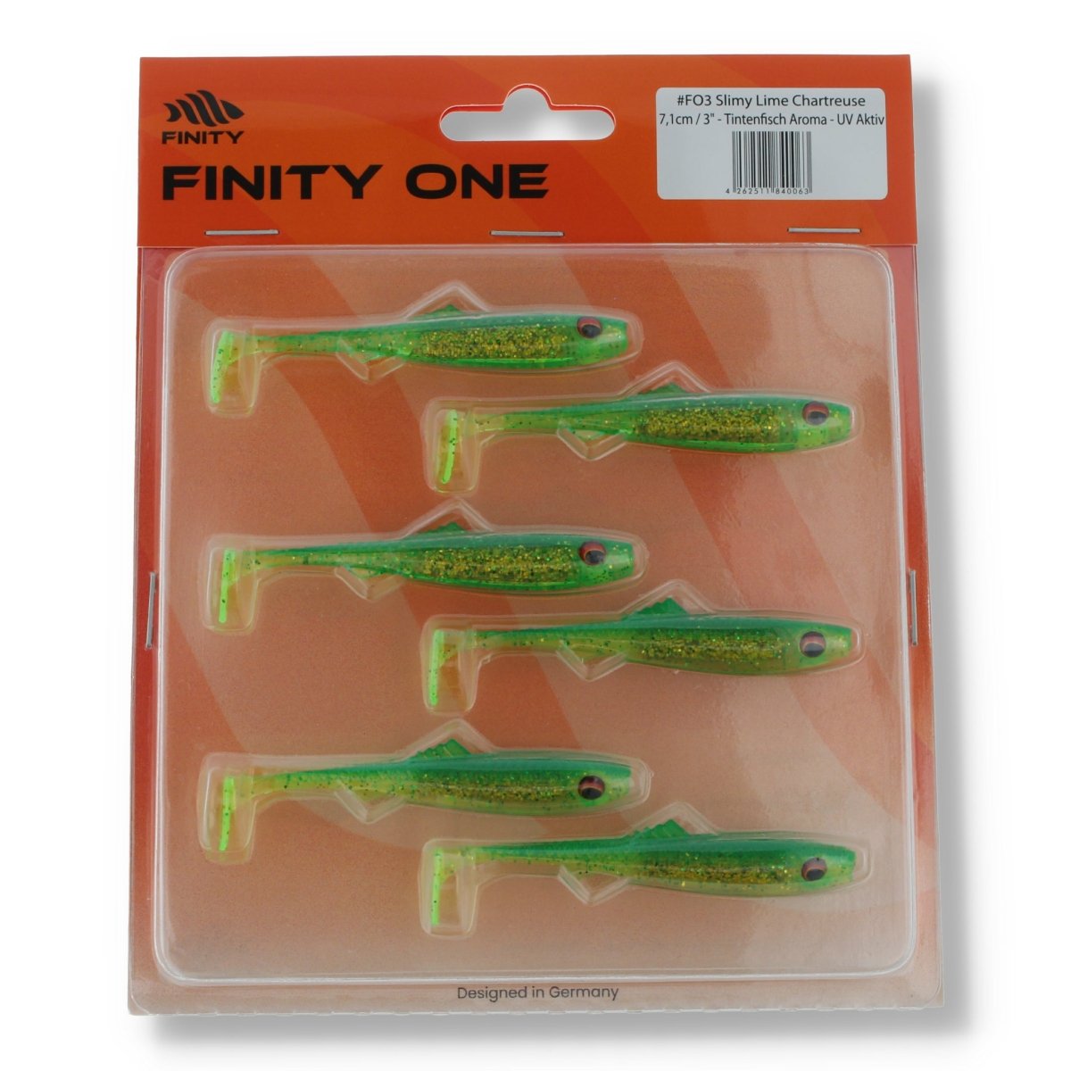 Finity One 3" (7,1cm) FO7 Pinky Pink - Kunstköder