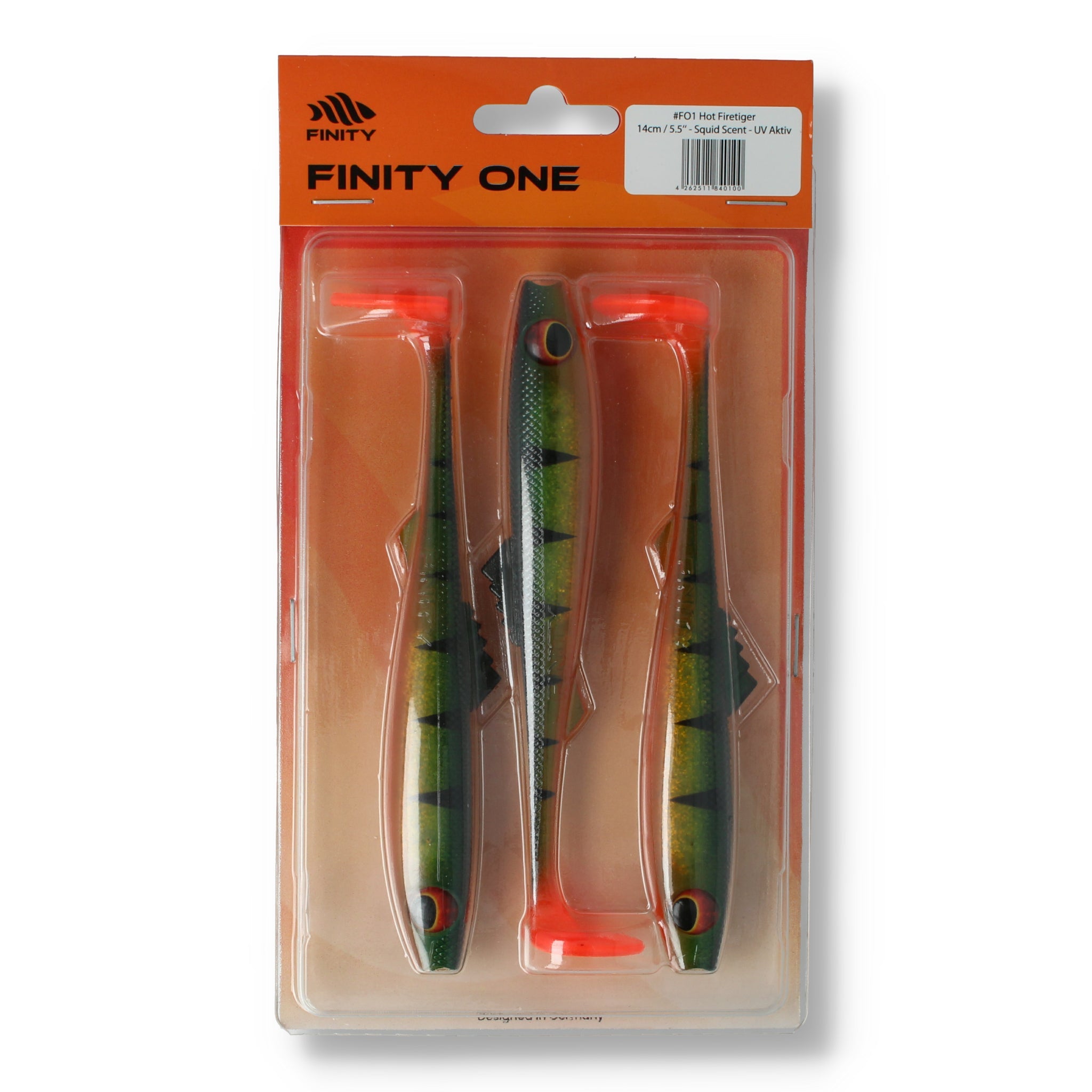 Finity One 5,5" (14cm) FO2 Dirty Motoroil - Kunstköder