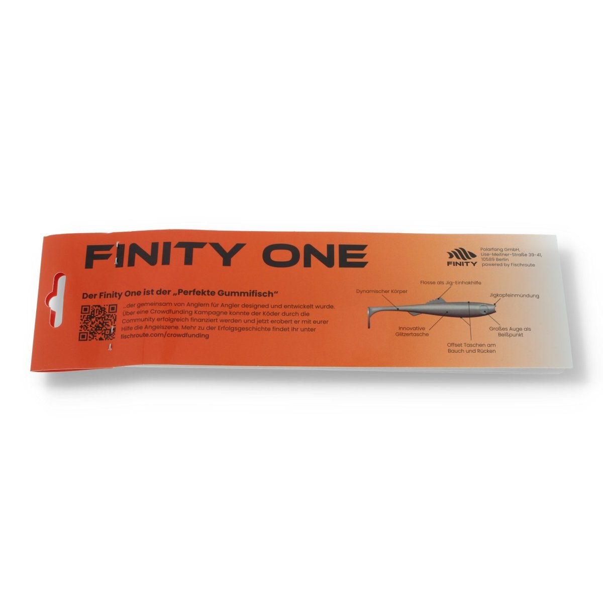Finity One 7,5" (19cm) FO10 Dark Perch - Kunstköder