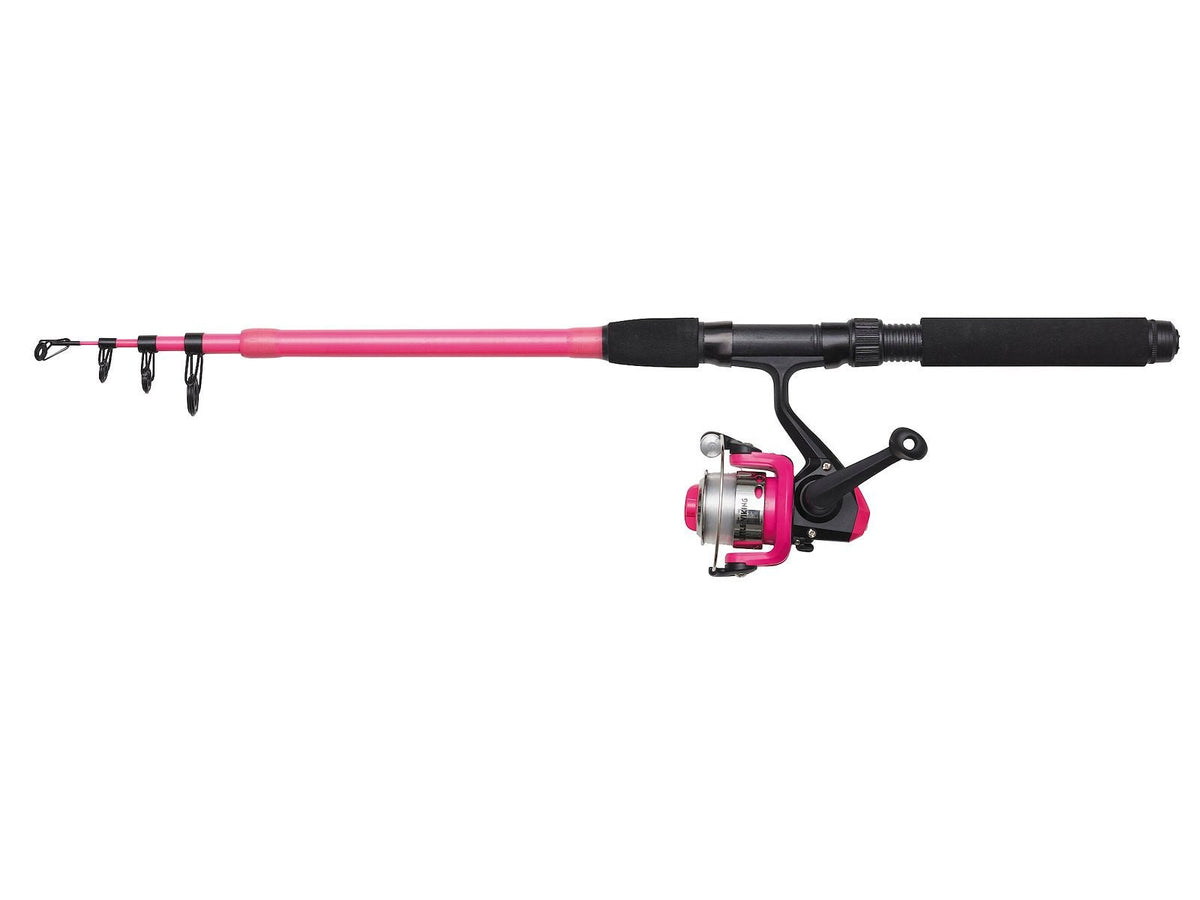 Kinetic Little Viking Tele Combo 165cm 4–21g Fuchsia - Spincombo