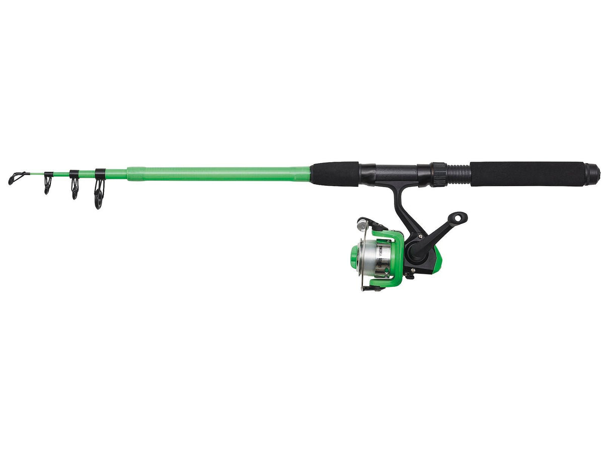 Kinetic Little Viking Tele Combo 165cm 4–21g Grün - Spincombo