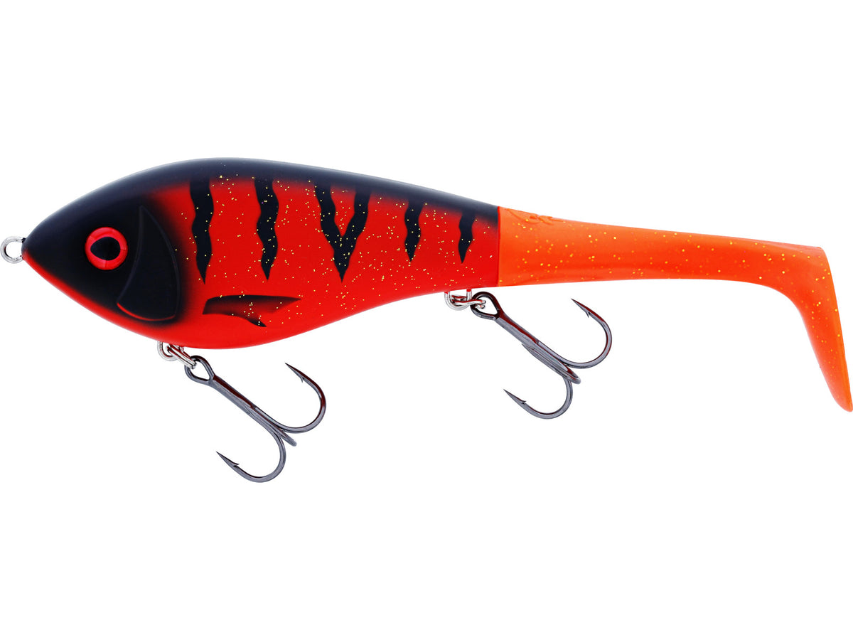 Westin Swim Tail 10cm Fire - Kunstköder