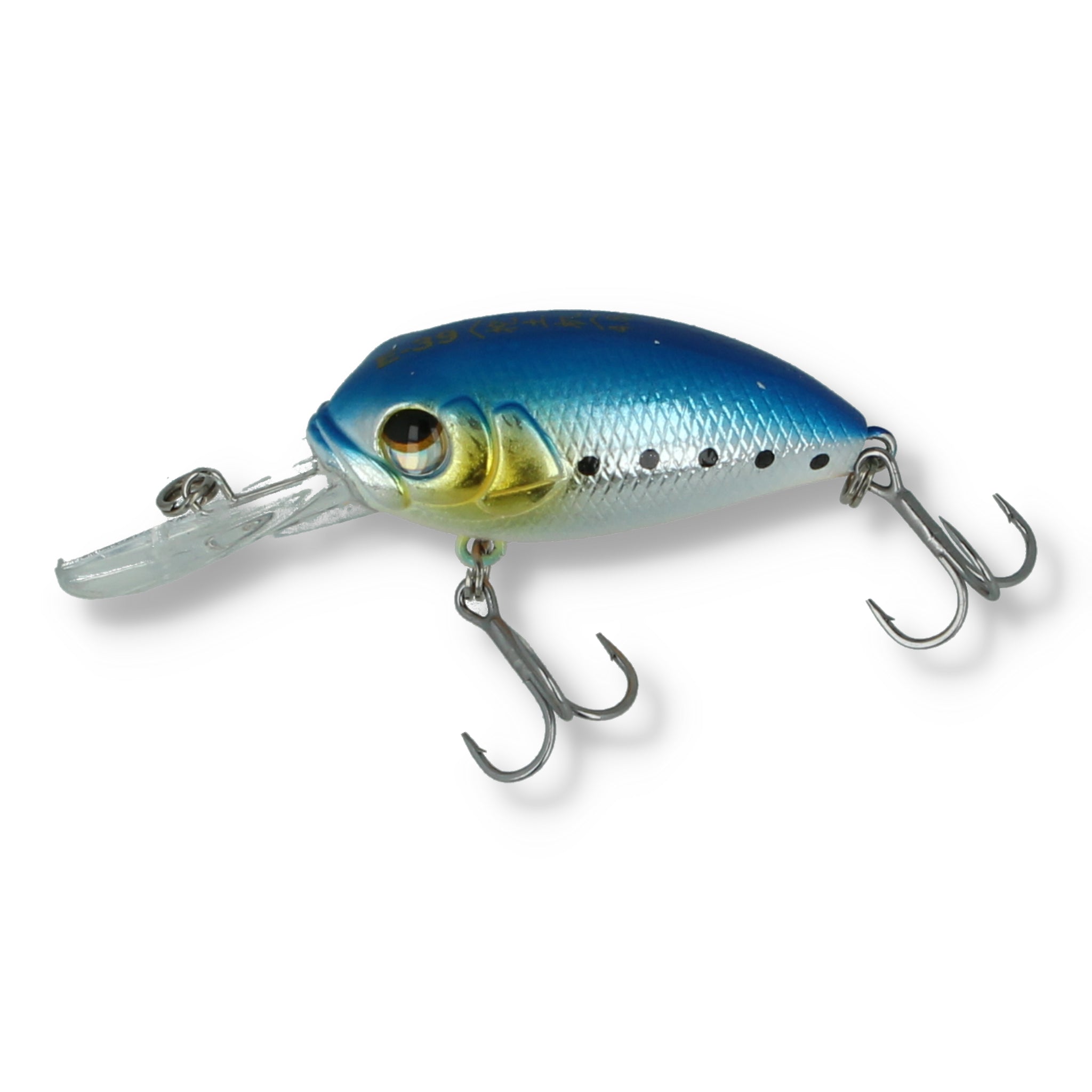 Lurefans Excavator E‑39 (3,9cm) - Floating Blue Back Orange Belly - Hardbait