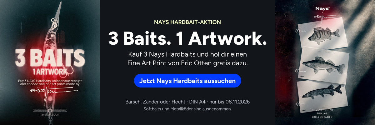 Nays Hardbait-Aktion: 3 Baits, 1 Artwork