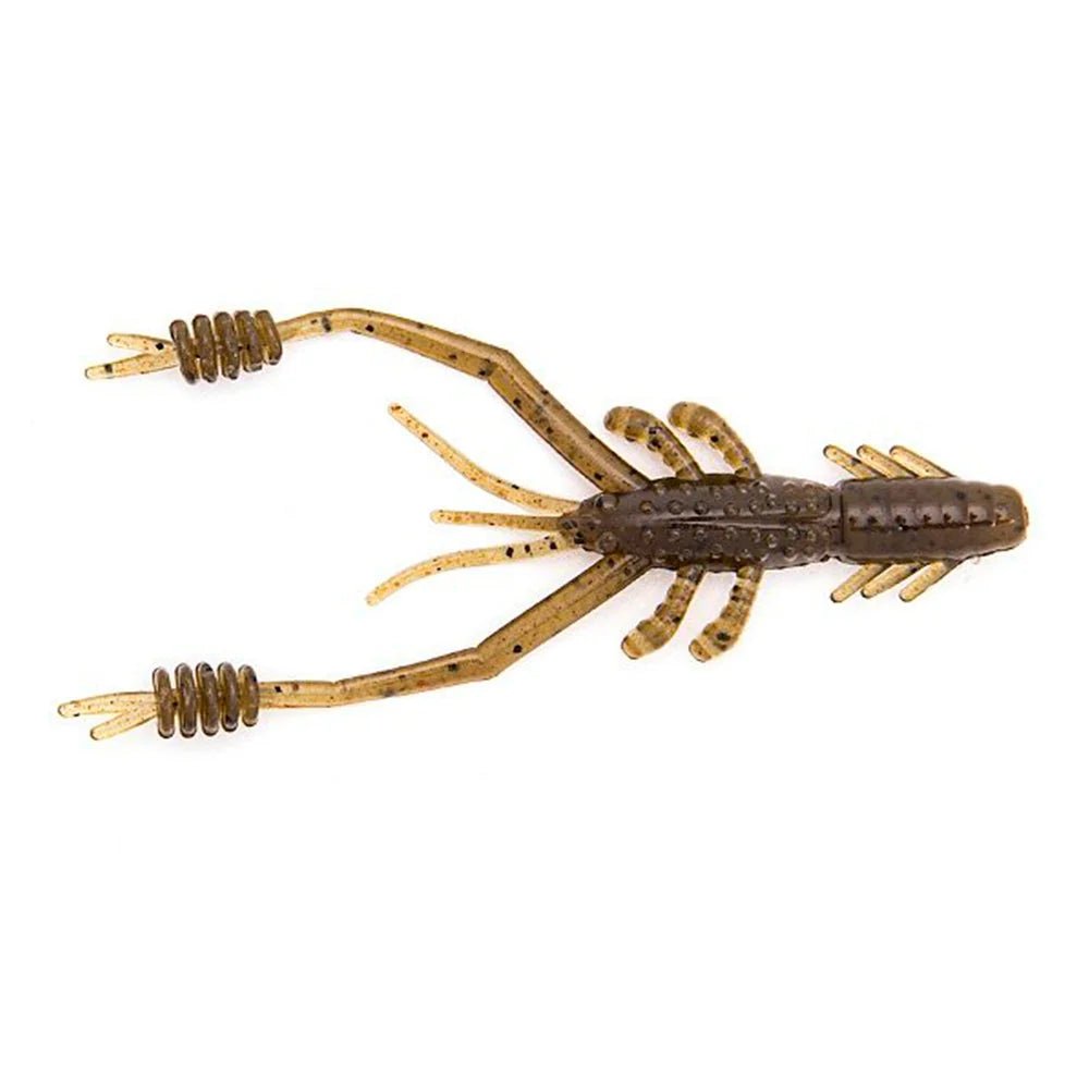 Reins Ring Shrimp 2" (5cm) / 3" (7,2cm) 3" (7.2cm) 002 Green Pumpkin - Creature Bait