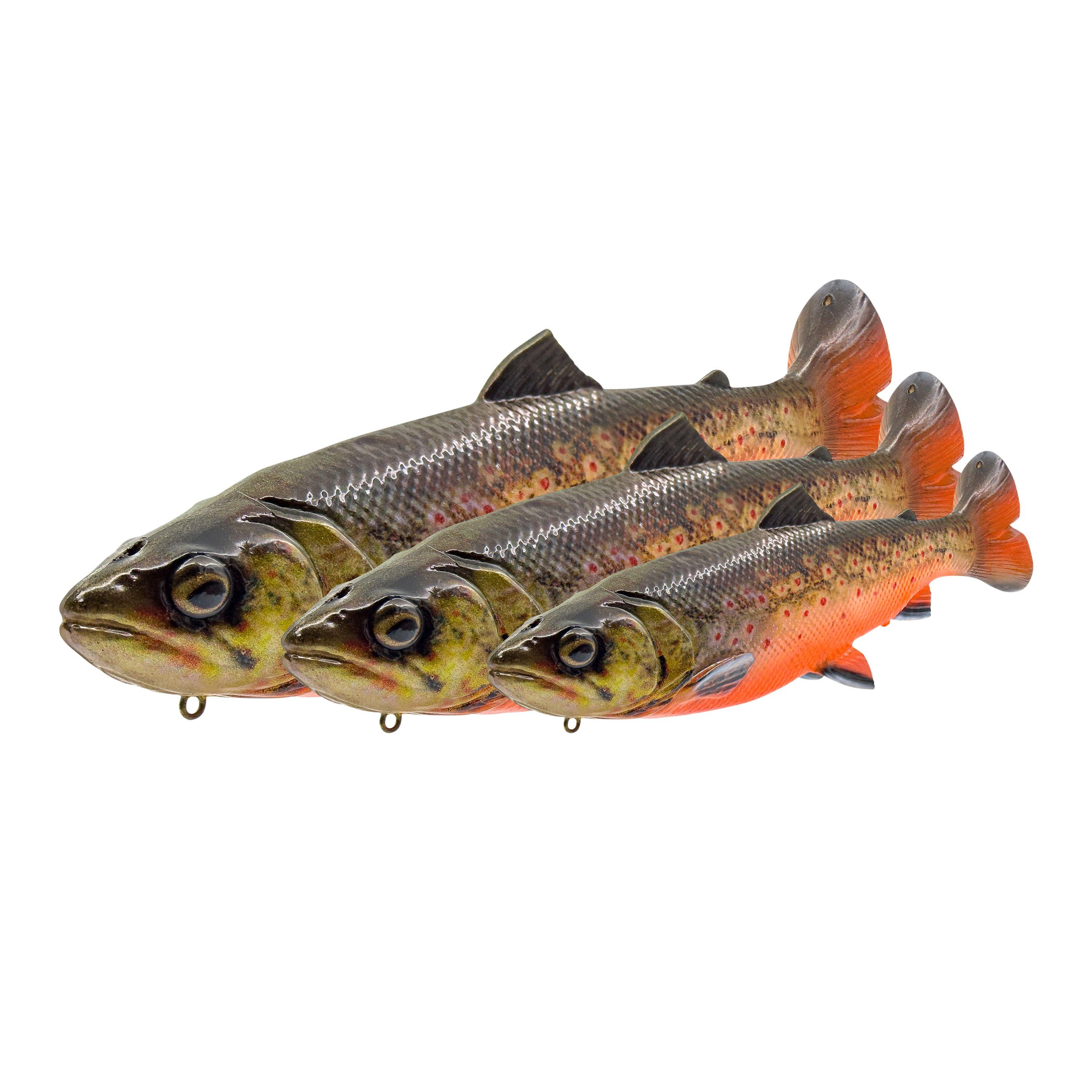 Savage Gear 3D Line Thru Pulsetail Trout - Swimbait für Hecht 16cm / 51g Artic Char - Swimbait
