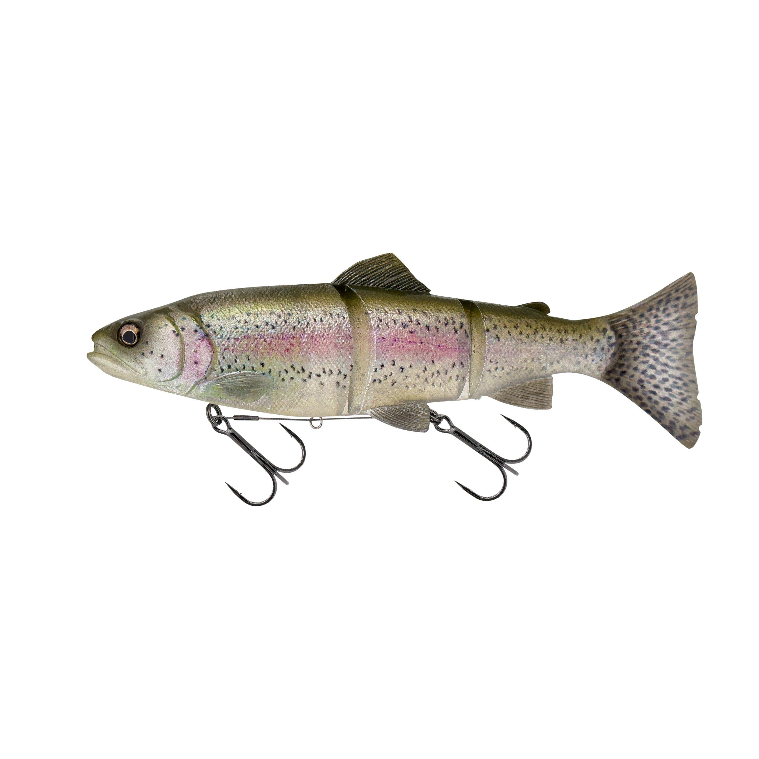 Savage Gear 3D Line Thru Trout 15cm / 35g / Slow Sinking Clear Rainbow Trout - Swimbait