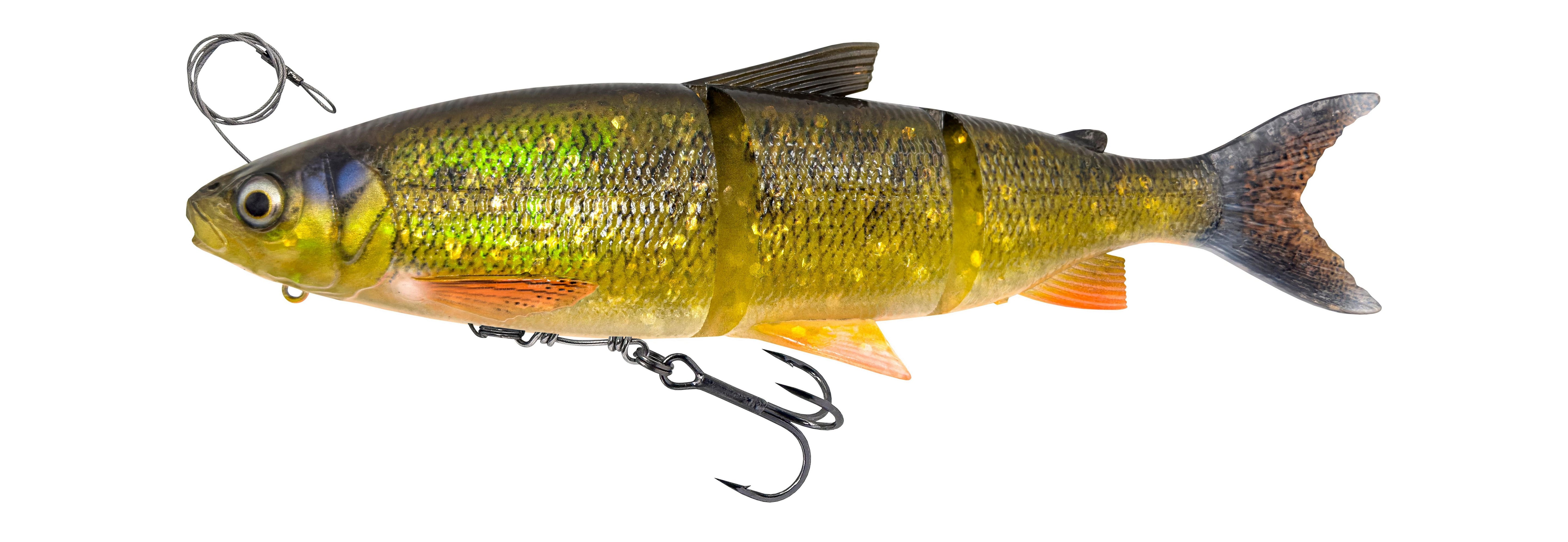 Savage Gear 3D Line Thru Whitefish - Realistische Soft Glidebait 17cm / 53g Dirty Whitefish - Glidebait