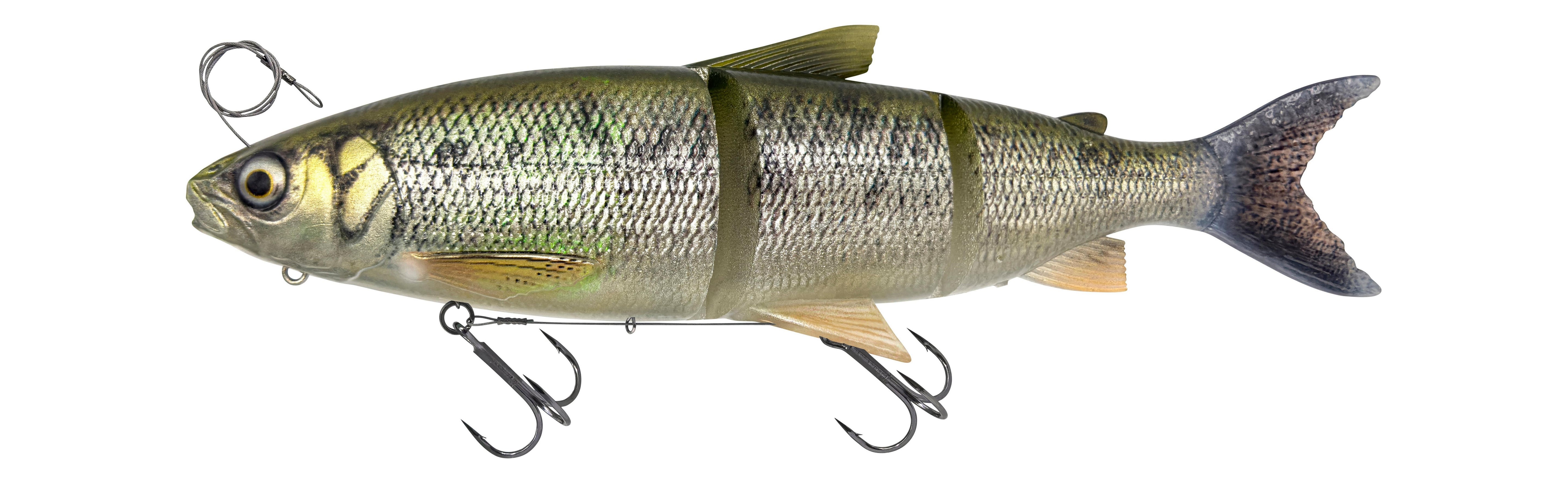 Savage Gear 3D Line Thru Whitefish - Realistische Soft Glidebait 22cm / 107g Ayu - Glidebait