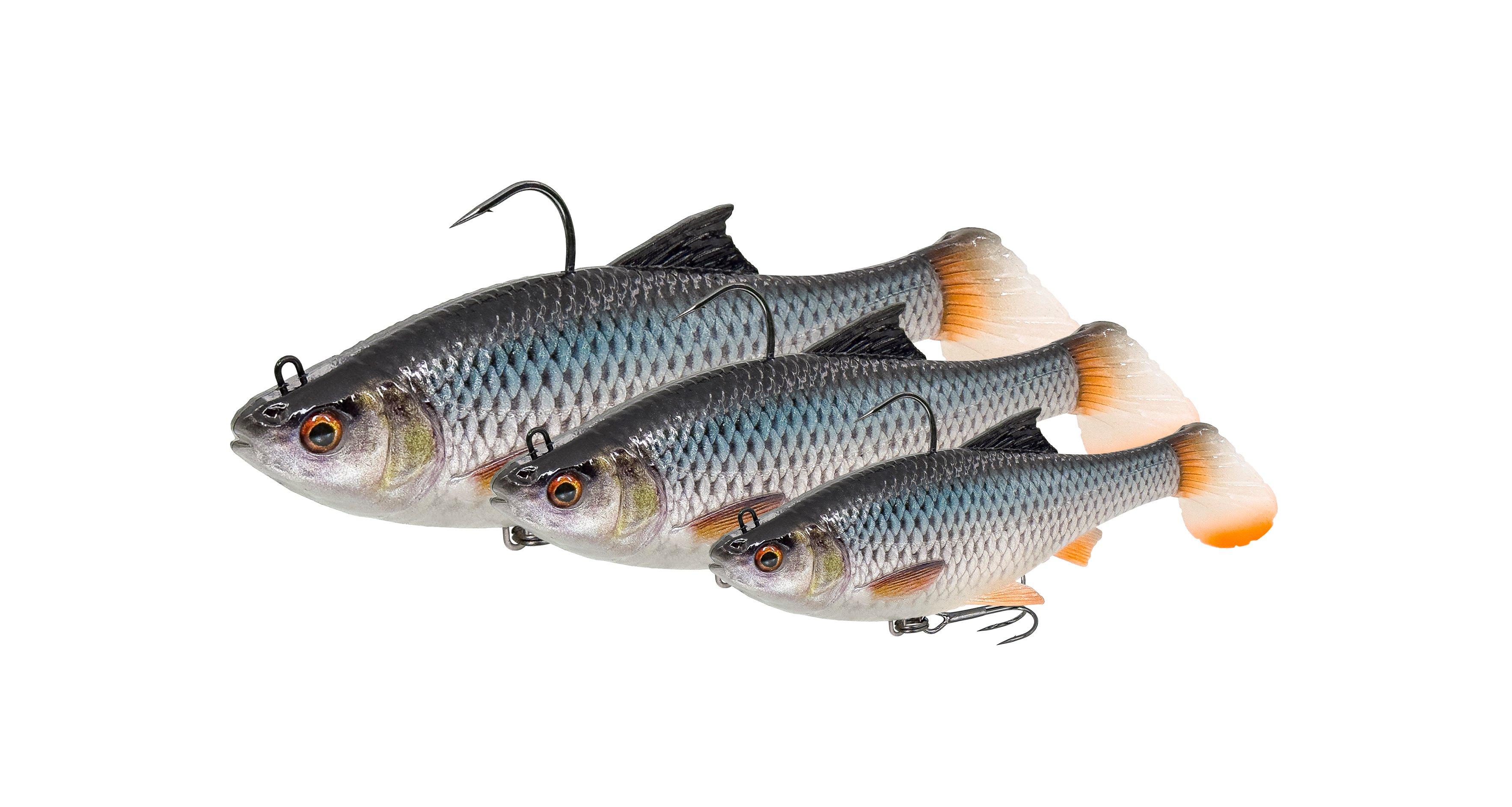 Savage Gear 3D Roach RTF – realistischer Softbait für Hecht & Zander 12cm / 34g Roach - 