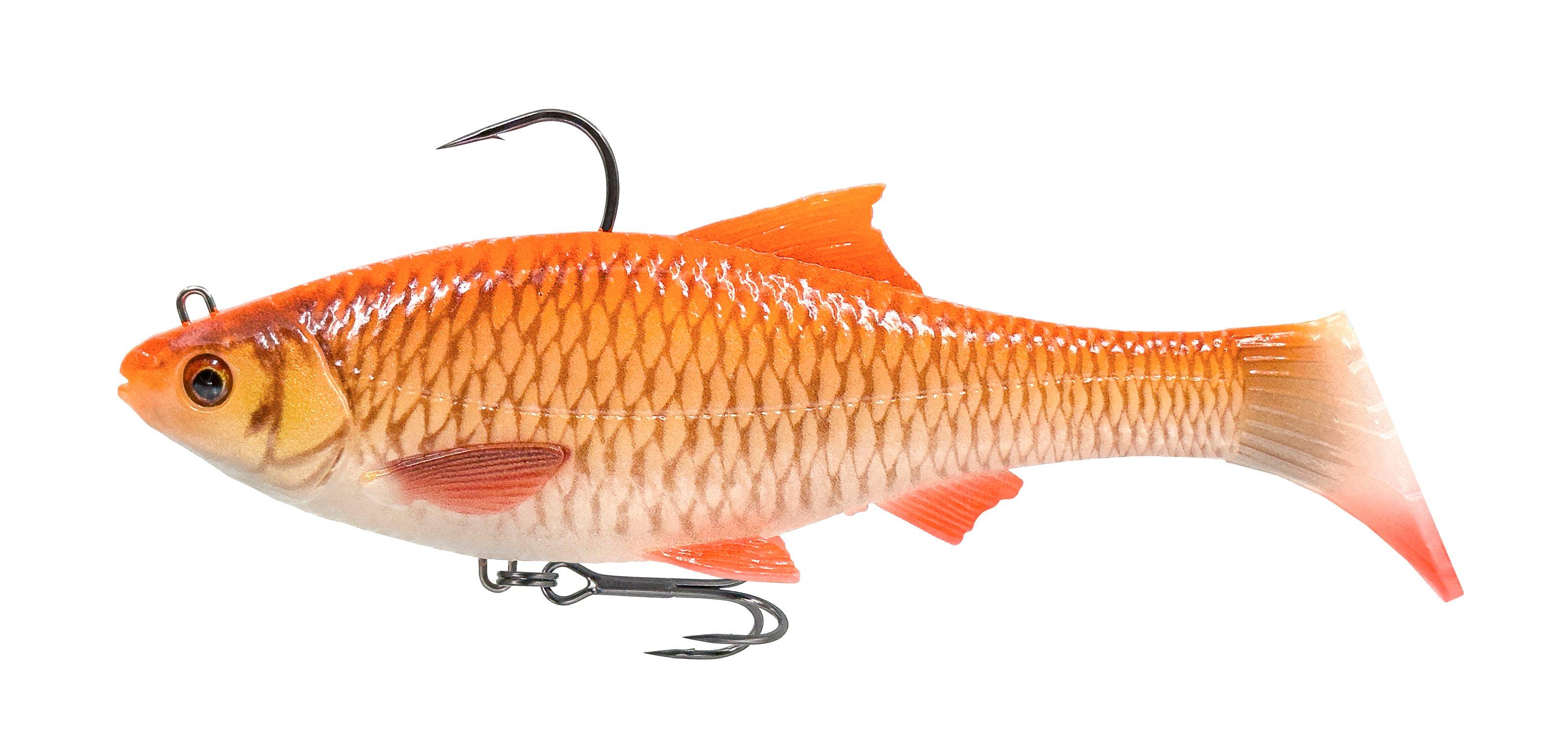 Savage Gear 3D Roach RTF – realistischer Softbait für Hecht & Zander 12cm / 34g Albino Roach - 