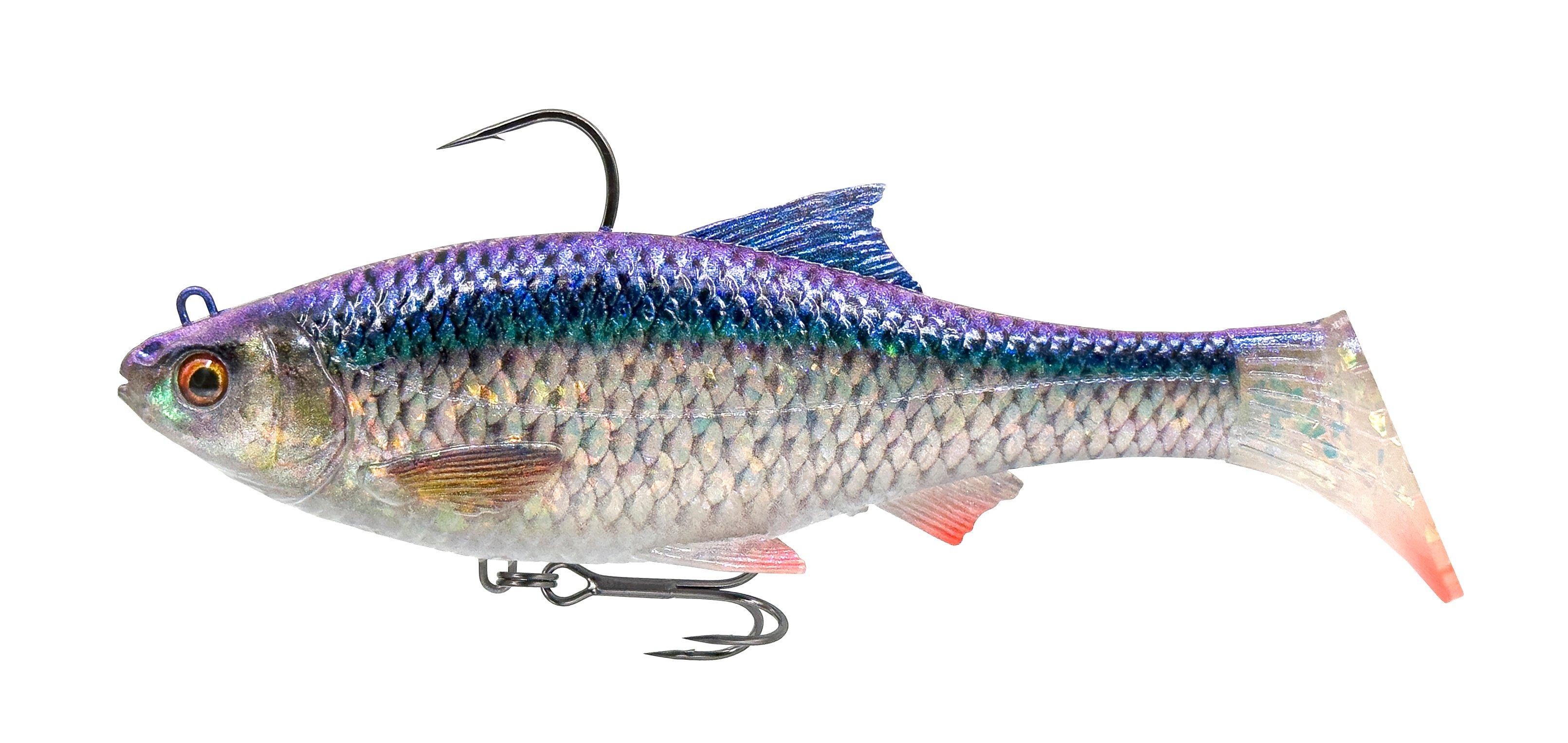 Savage Gear 3D Roach RTF – realistischer Softbait für Hecht & Zander 12cm / 34g Clear Herring - 