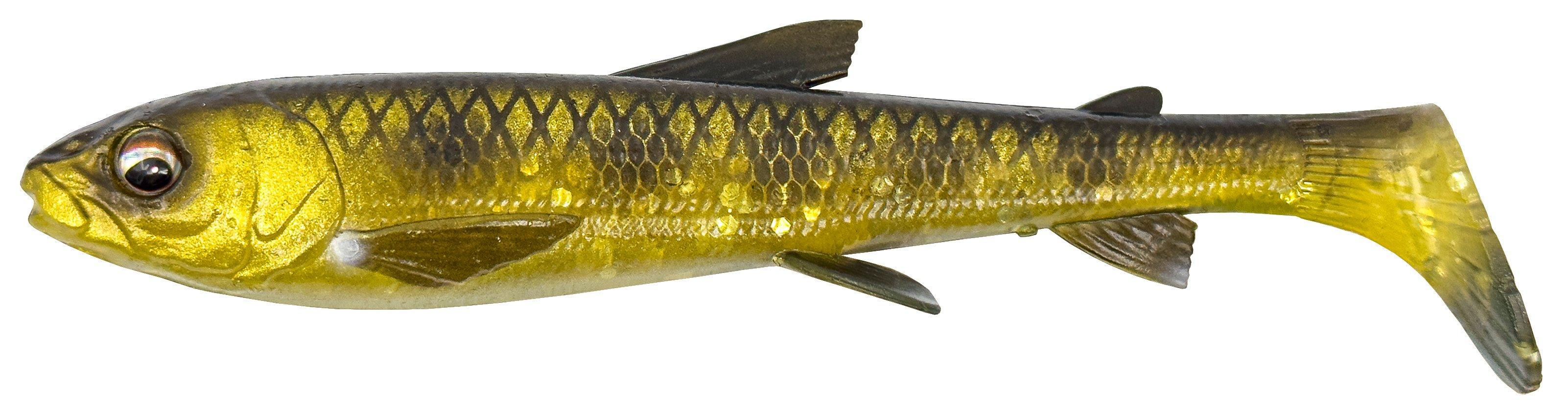 Savage Gear 3D Whitefish Shad 12cm / 14g / 3 Stk Black Gold - 