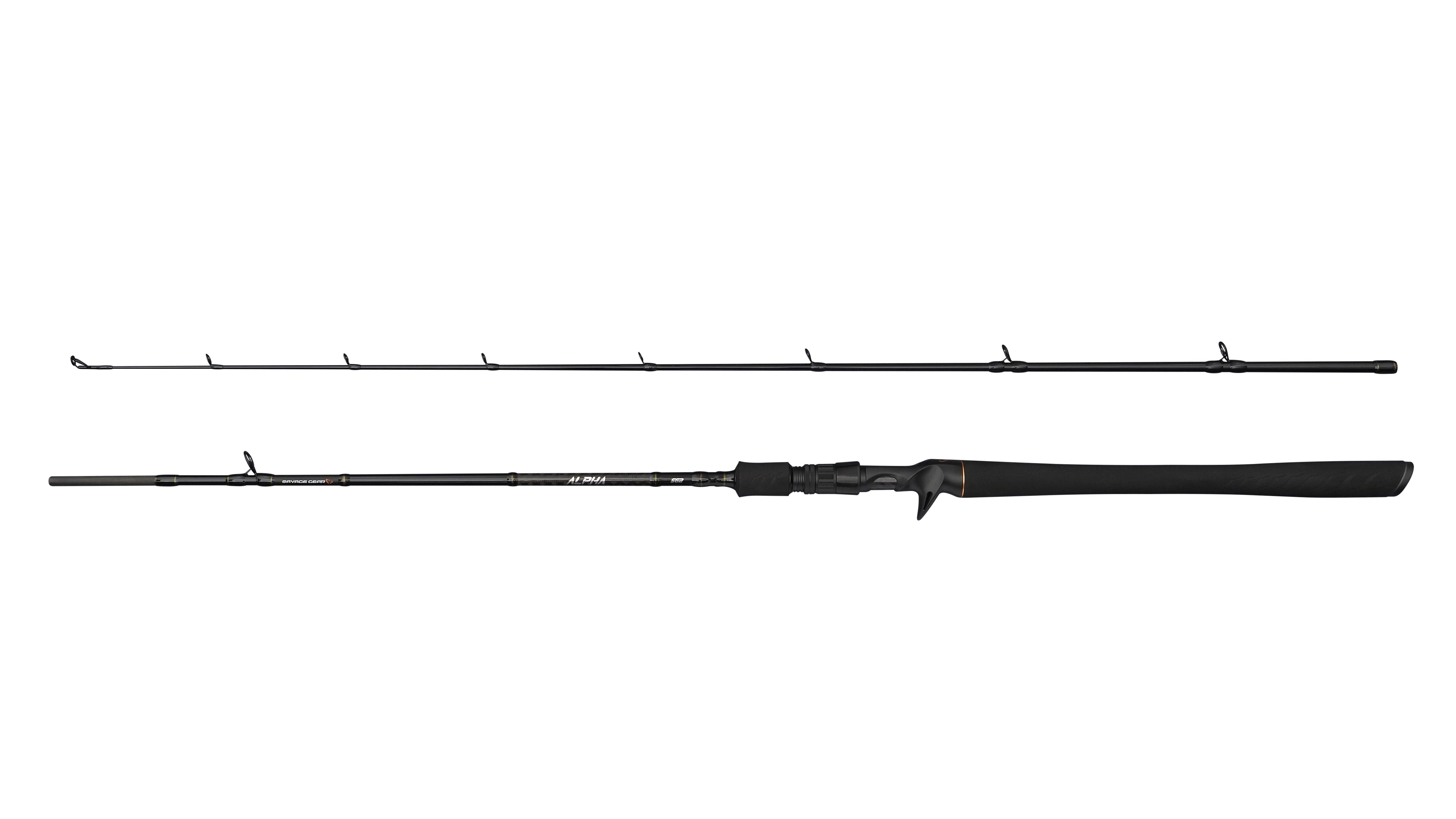 Savage Gear Alpha SG2 Jerk BC Baitcastrute - 1.98m / 50 - 100g 1.98m / 50 - 100g - Angelrute - Spinning