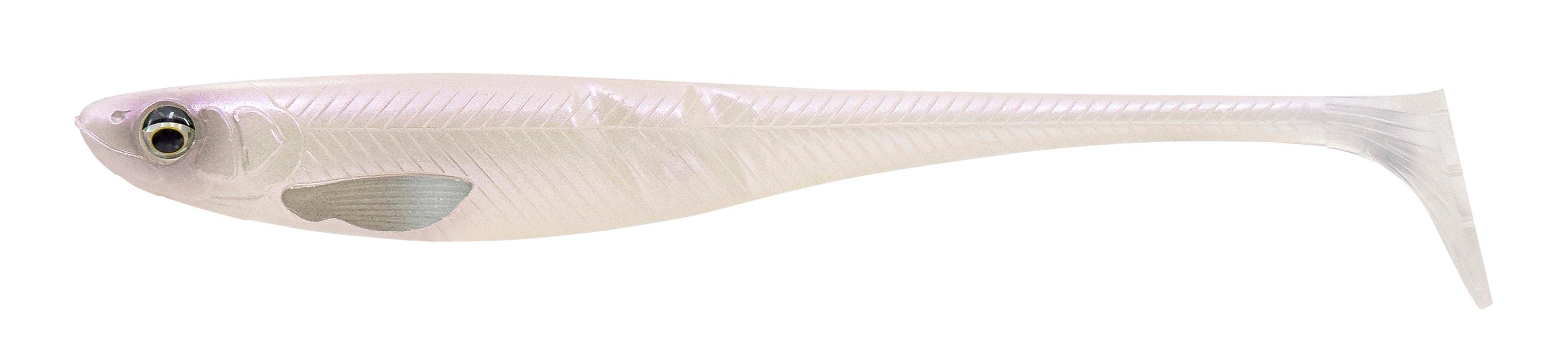 Savage Gear Collapser - Gummifisch zum Livescopen 14cm / 12g / 3 Stk Purple Ghost - Gummifisch